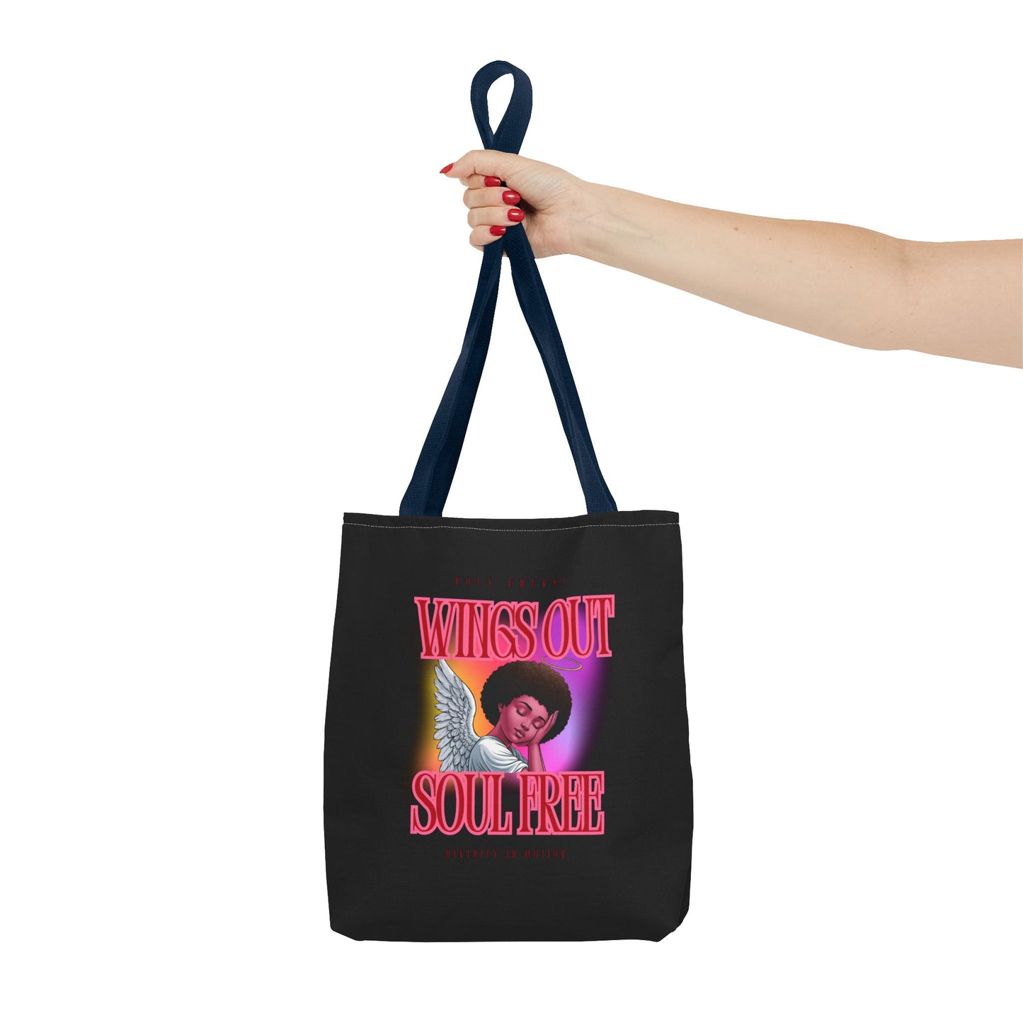 Wings Out Doubt Gone Tote Bag - Stylish & Inspirational Everyday Carry