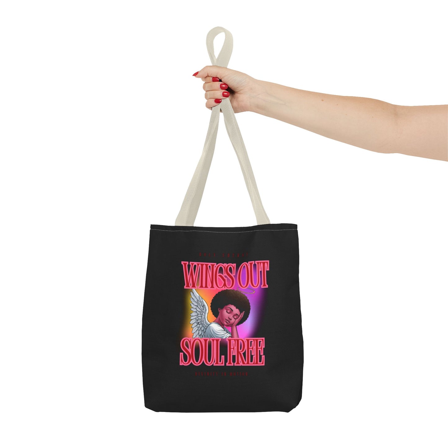 Wings Out Doubt Gone Tote Bag - Stylish & Inspirational Everyday Carry