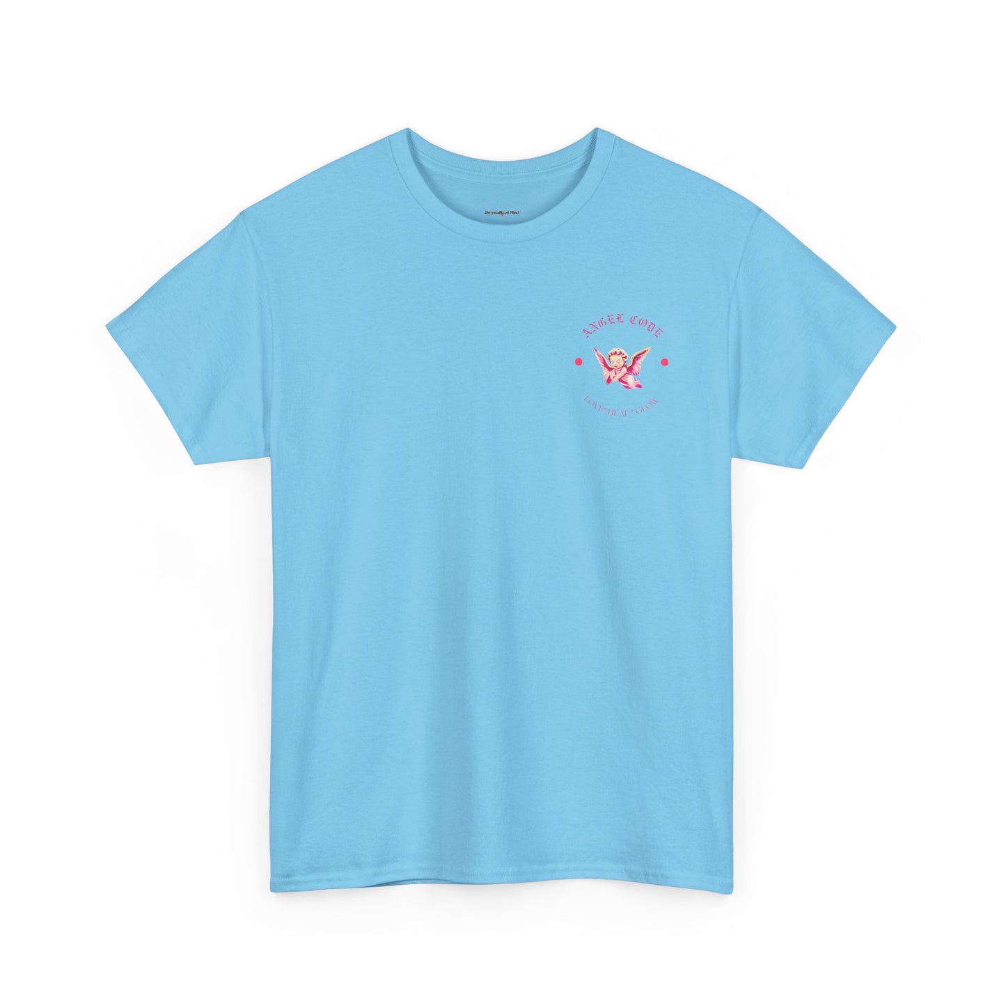 Angel Code Unisex Heavy Cotton Tee - Inspirational Graphic T-Shirt