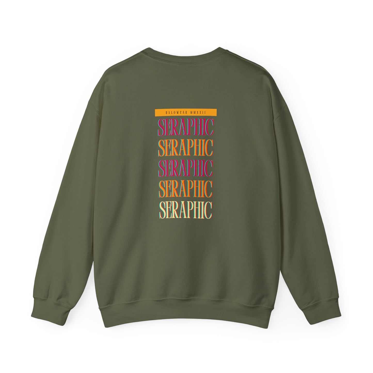 Seraphic Vibes Unisex Heavy Blend™ Crewneck Sweatshirt - Comfortable Casual Wear for Every Occasion