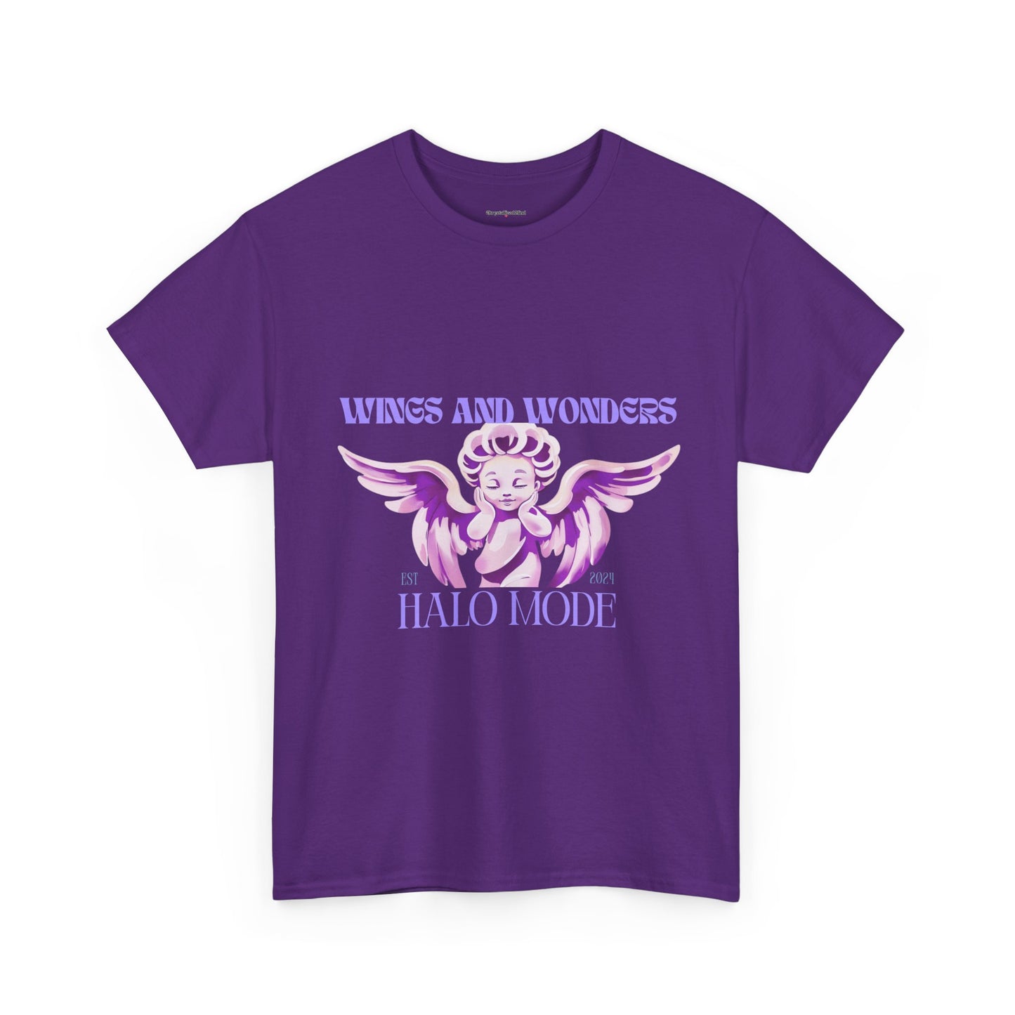 Wings and Wonders Unisex Heavy Cotton Tee - Inspirational Graphic T-Shirt