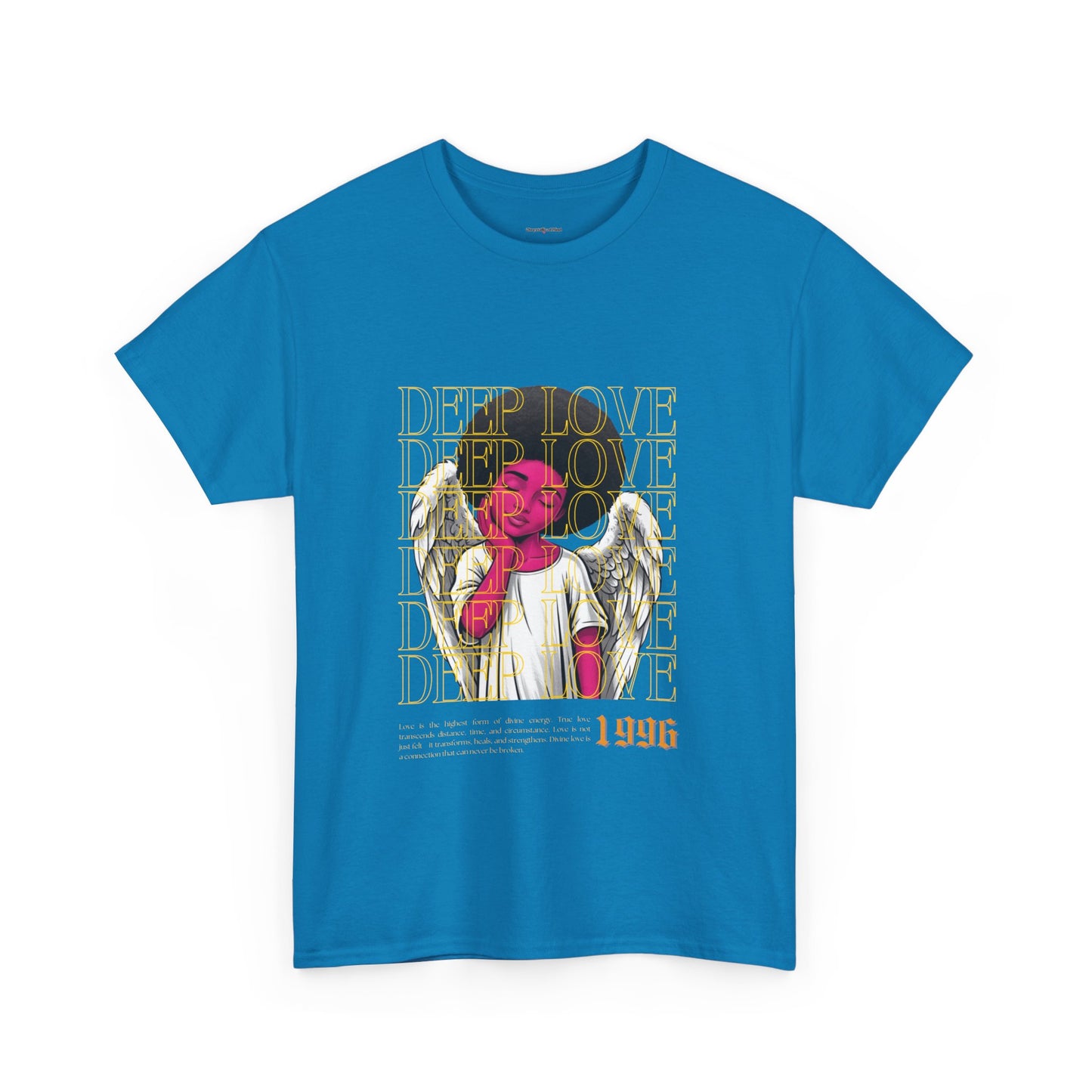 Deep Love Unisex Heavy Cotton Tee - Inspirational Graphic T-Shirt