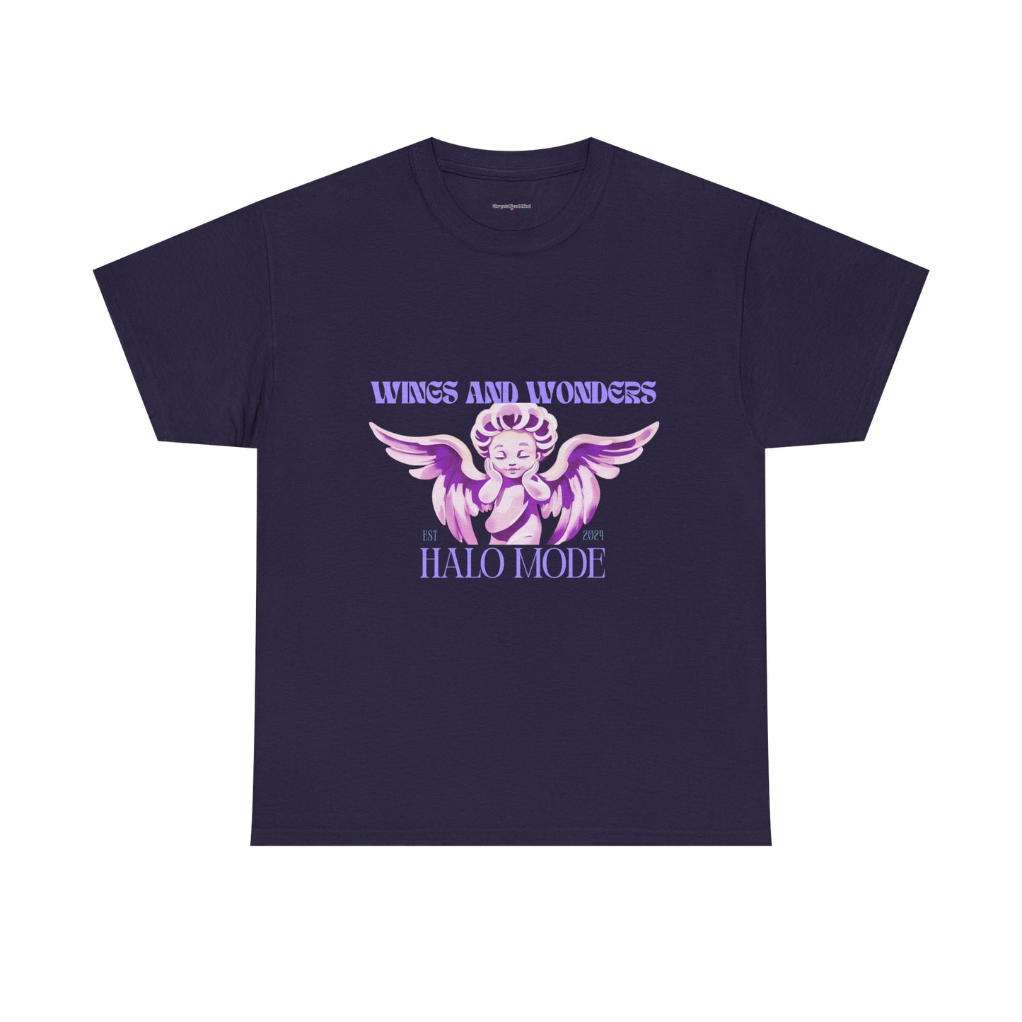 Wings and Wonders Unisex Heavy Cotton Tee - Inspirational Graphic T-Shirt