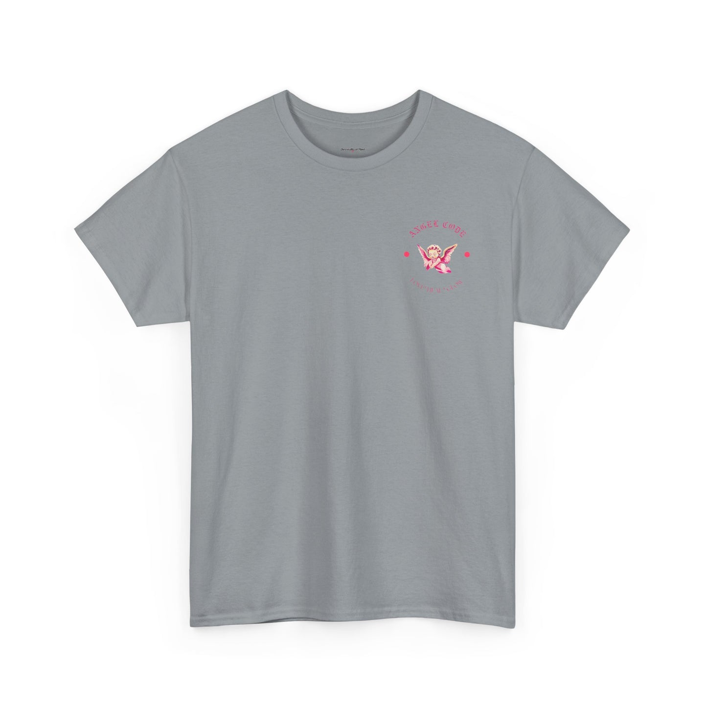Angel Code Unisex Heavy Cotton Tee - Inspirational Graphic T-Shirt
