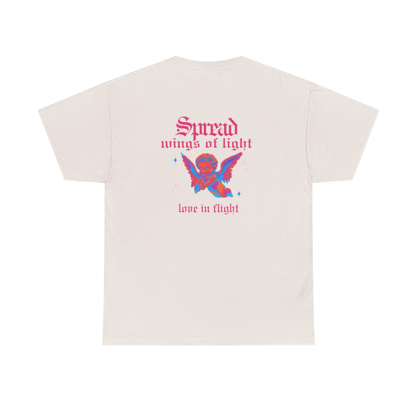 Angel Code Unisex Heavy Cotton Tee - Inspirational Graphic T-Shirt