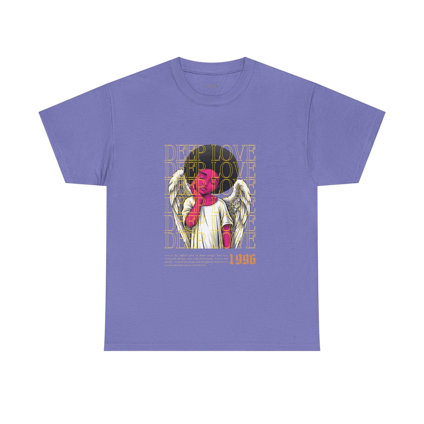 Deep Love Unisex Heavy Cotton Tee - Inspirational Graphic T-Shirt