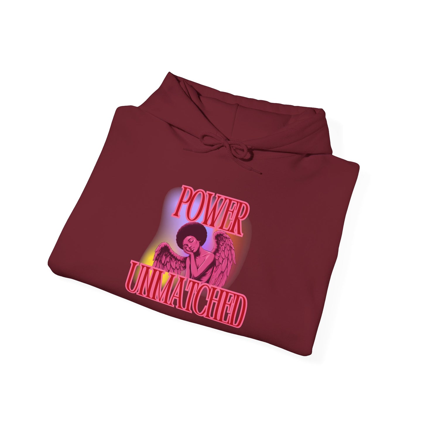 Unisex Heavy Blend™ Hoodie - Power Unmatched Graphic Sweatshirt