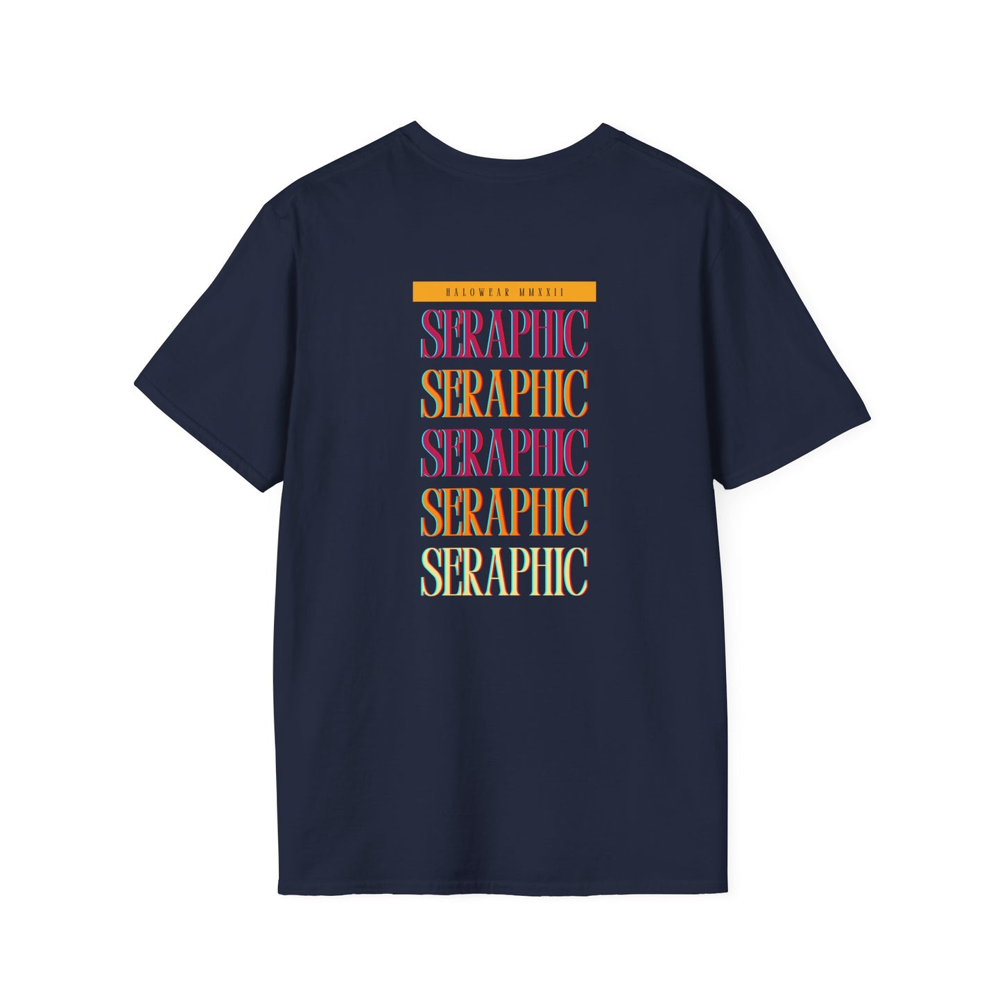 Seraphic Vibes Unisex Heavy Cotton Tee - Inspirational Graphic T-Shirt