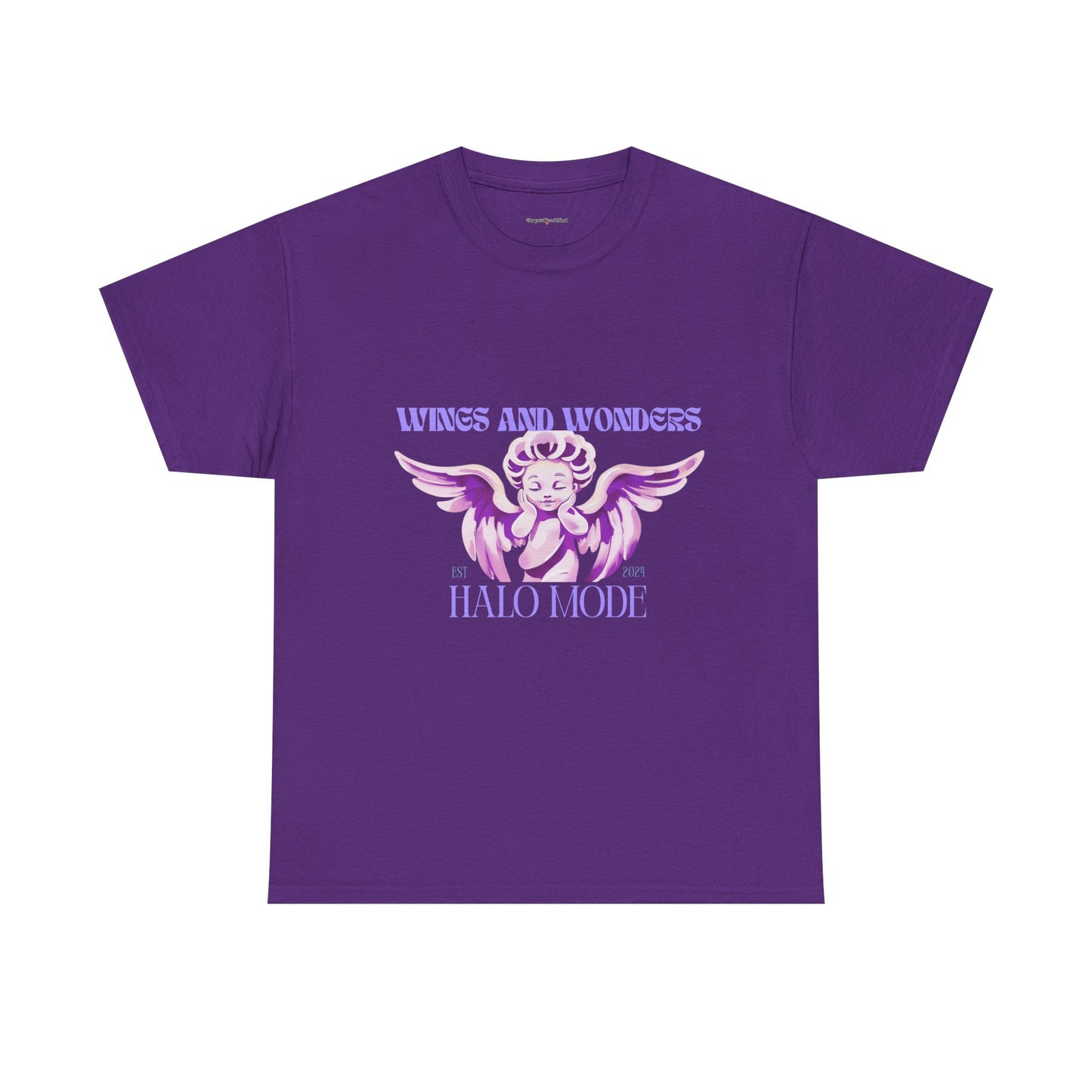 Wings and Wonders Unisex Heavy Cotton Tee - Inspirational Graphic T-Shirt