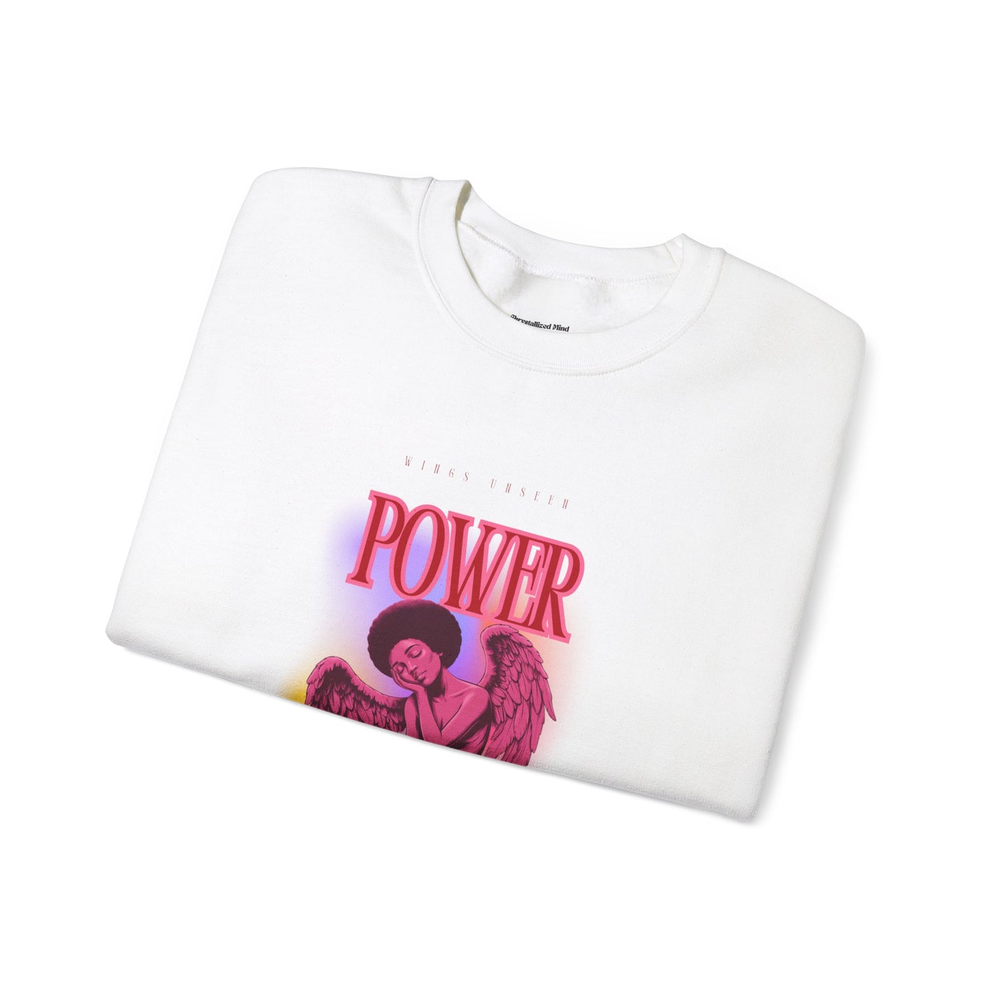 Power Unmatched - Unisex Heavy Blend™ Crewneck Sweatshirt - Comfortable Casual Wear for Every Occasion