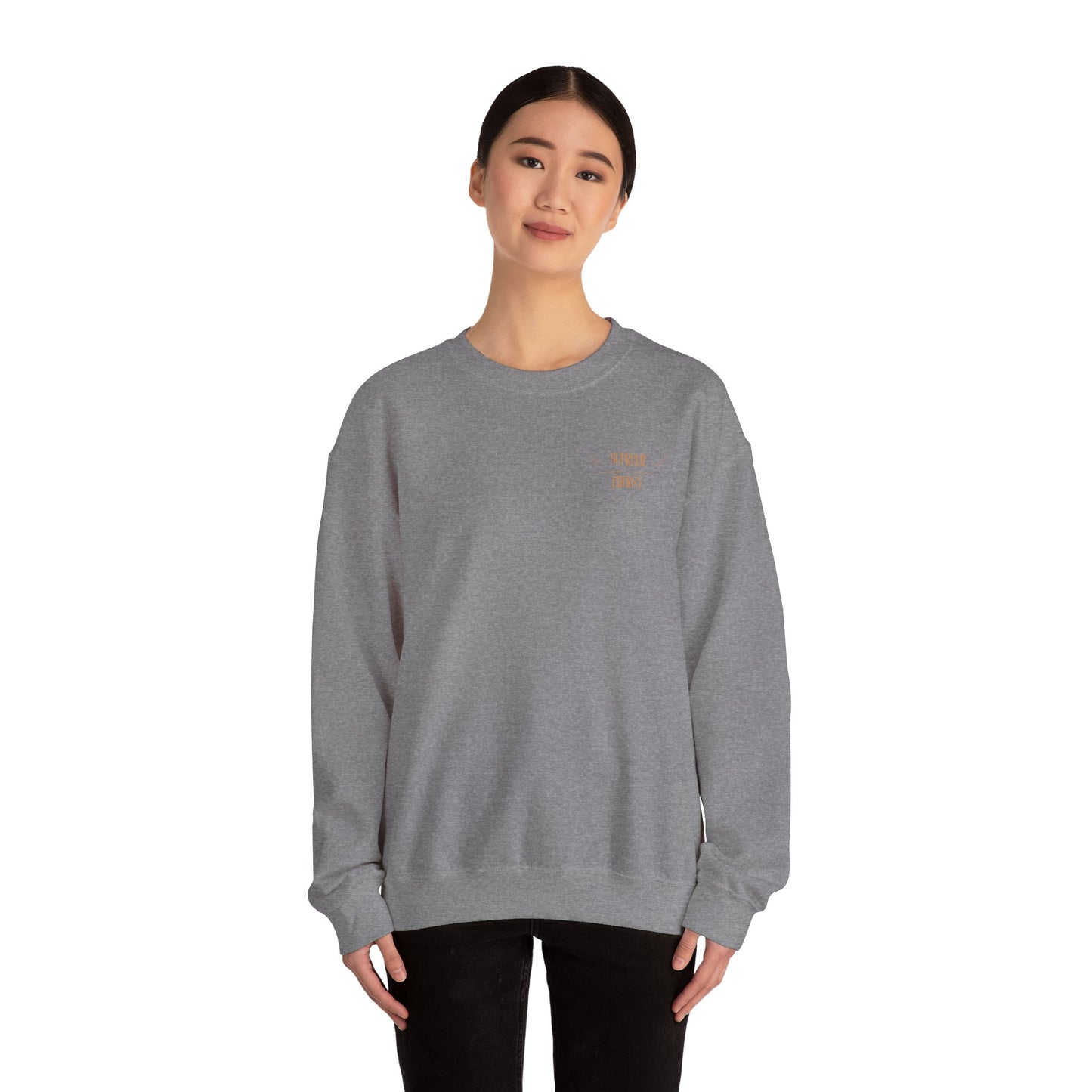 Seraphic Vibes Unisex Heavy Blend™ Crewneck Sweatshirt - Comfortable Casual Wear for Every Occasion