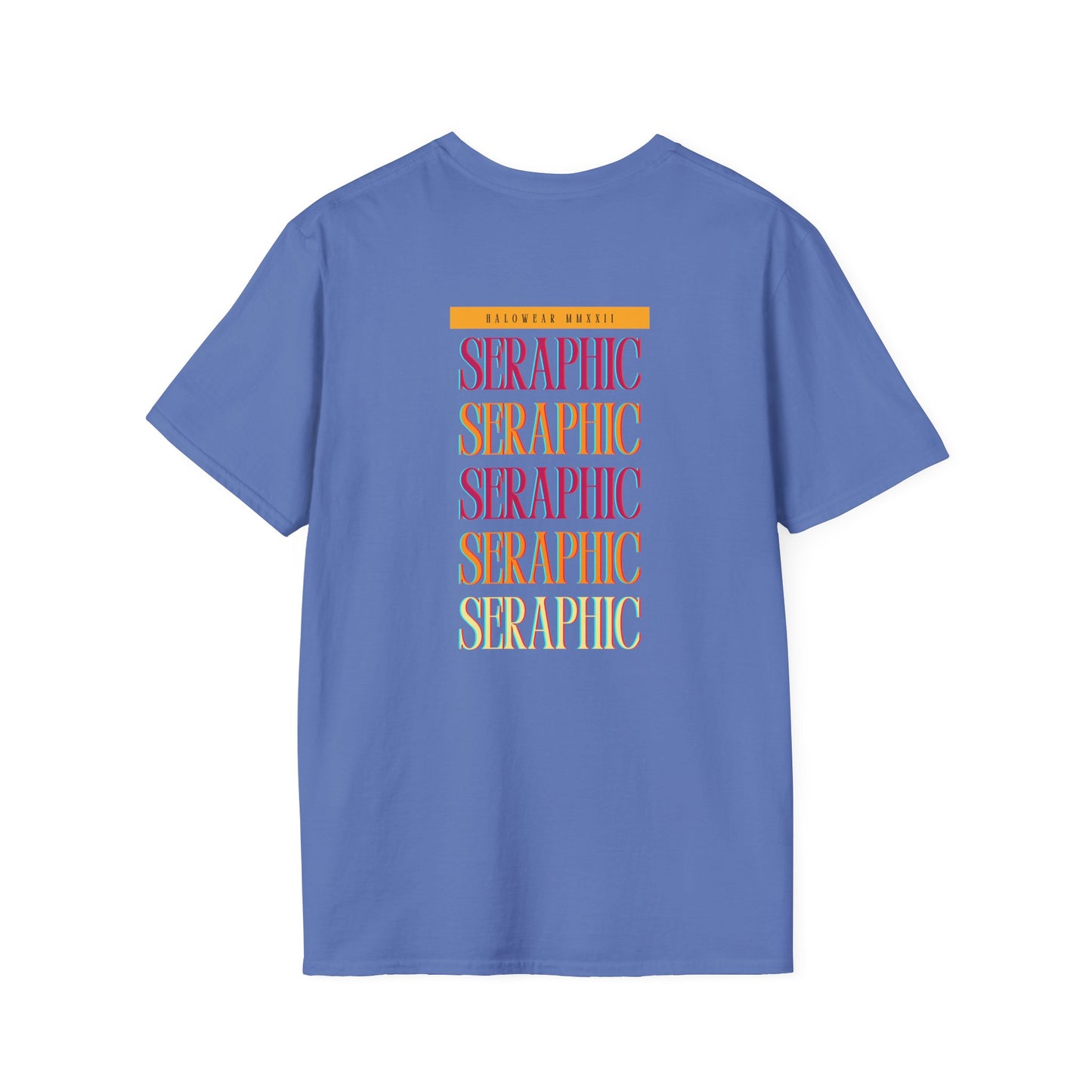 Seraphic Vibes Unisex Heavy Cotton Tee - Inspirational Graphic T-Shirt