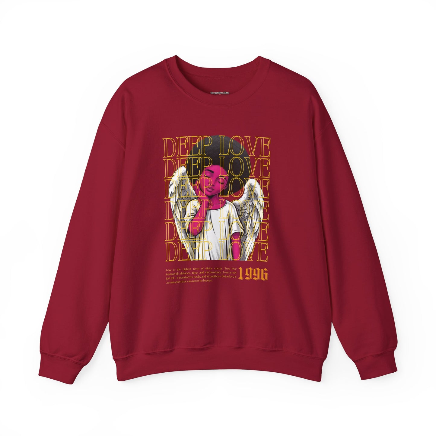 Deep Love Unisex Heavy Blend™ Crewneck Sweatshirt - Comfortable Casual Wear for Every Occasion