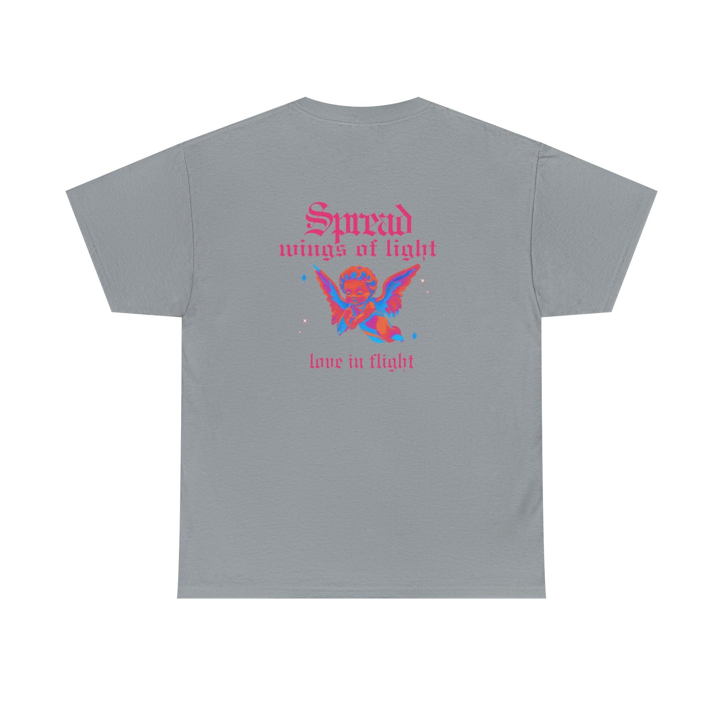 Angel Code Unisex Heavy Cotton Tee - Inspirational Graphic T-Shirt