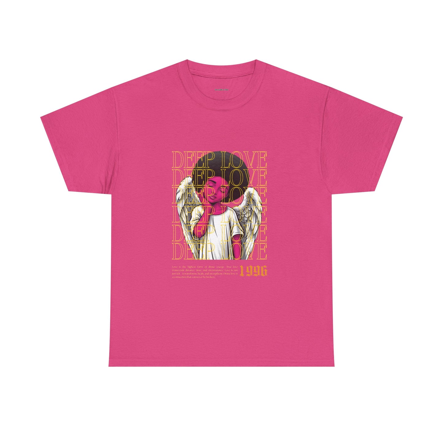 Deep Love Unisex Heavy Cotton Tee - Inspirational Graphic T-Shirt