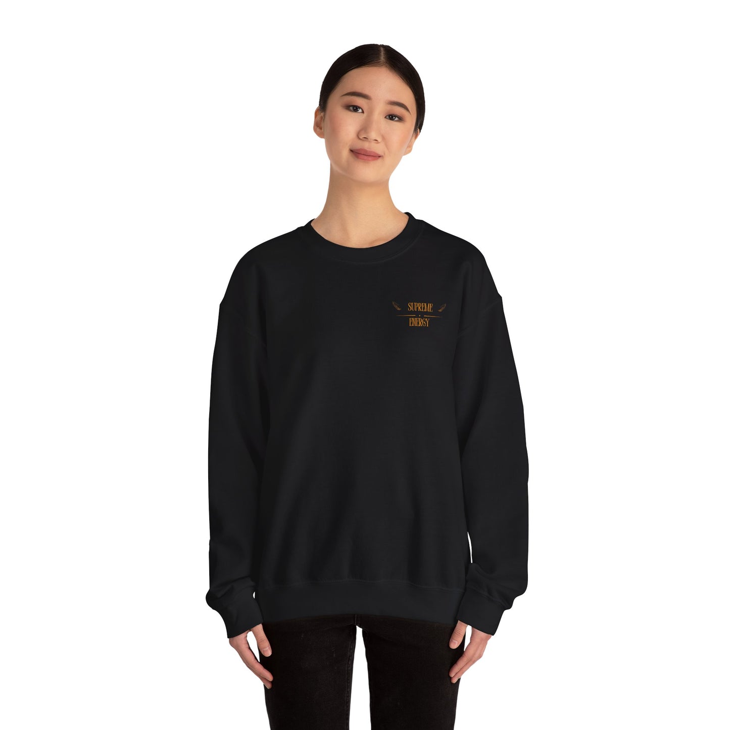 Seraphic Vibes Unisex Heavy Blend™ Crewneck Sweatshirt - Comfortable Casual Wear for Every Occasion