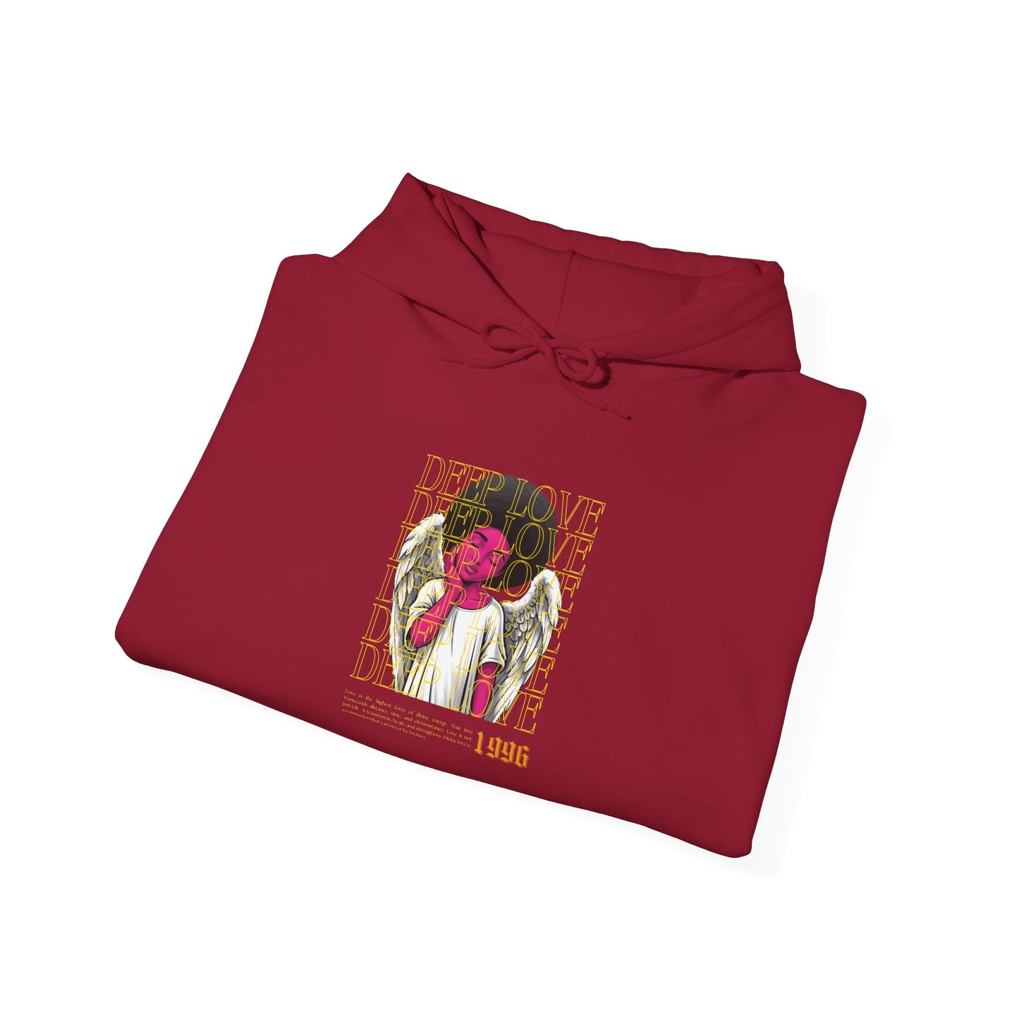Unisex Heavy Blend™ Hoodie - Deep Love Graphic Sweatshirt