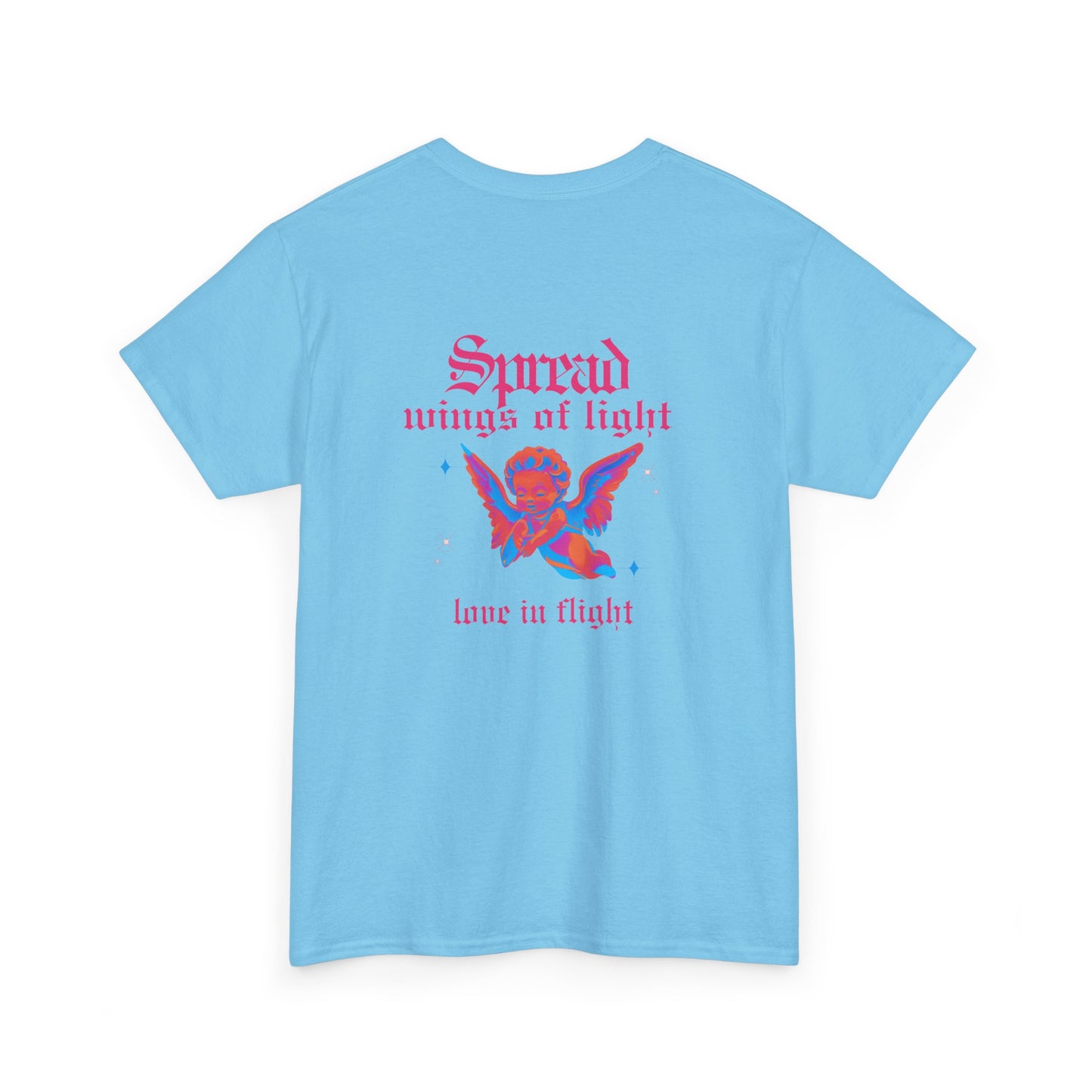 Angel Code Unisex Heavy Cotton Tee - Inspirational Graphic T-Shirt