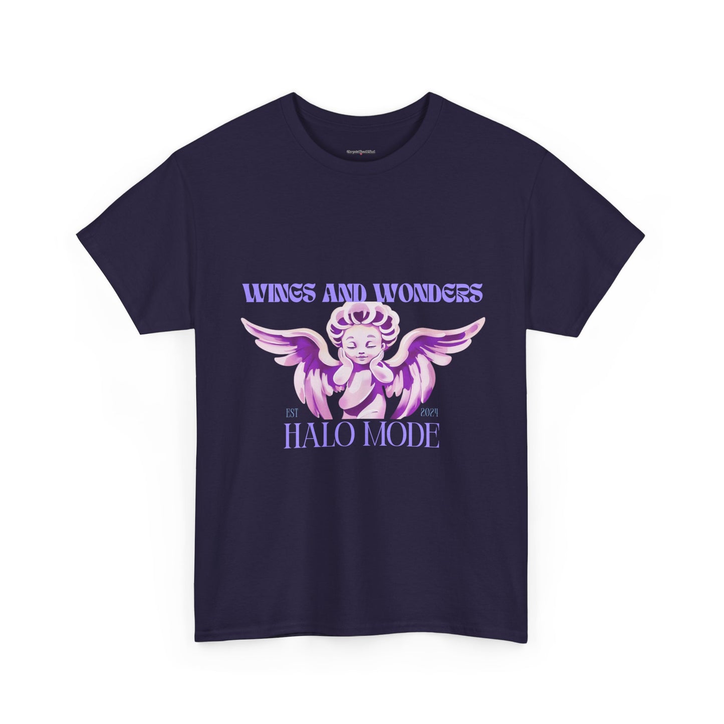 Wings and Wonders Unisex Heavy Cotton Tee - Inspirational Graphic T-Shirt