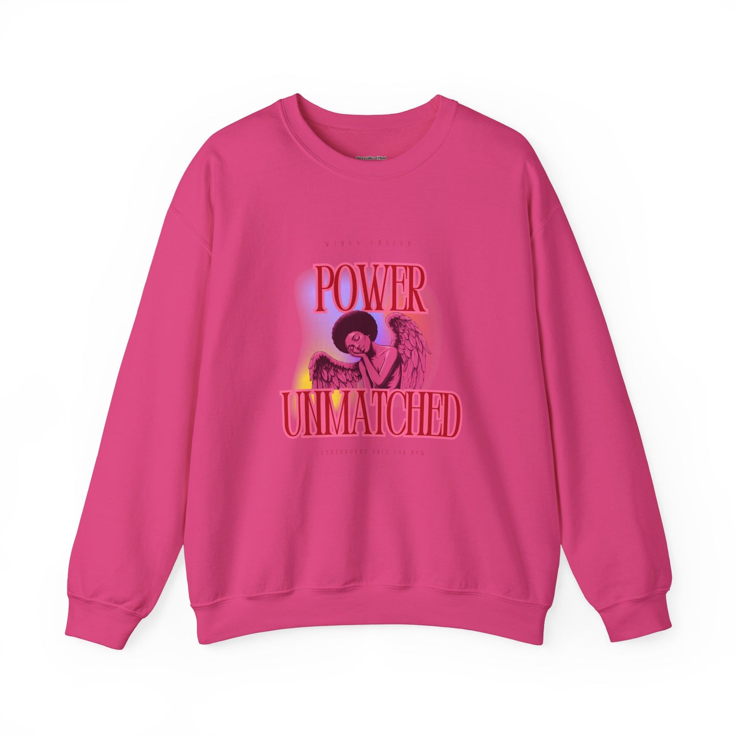 Power Unmatched - Unisex Heavy Blend™ Crewneck Sweatshirt - Comfortable Casual Wear for Every Occasion