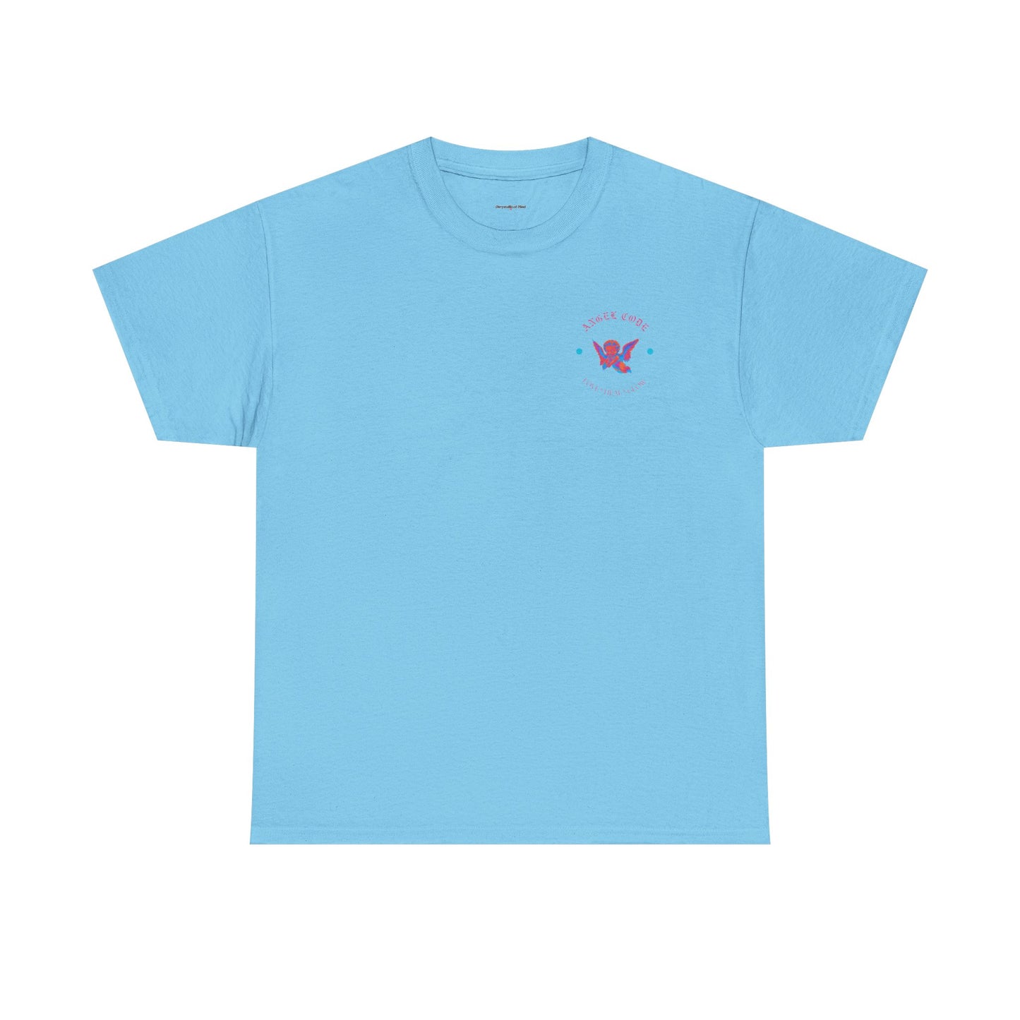 Angel Code Unisex Heavy Cotton Tee - Inspirational Graphic T-Shirt