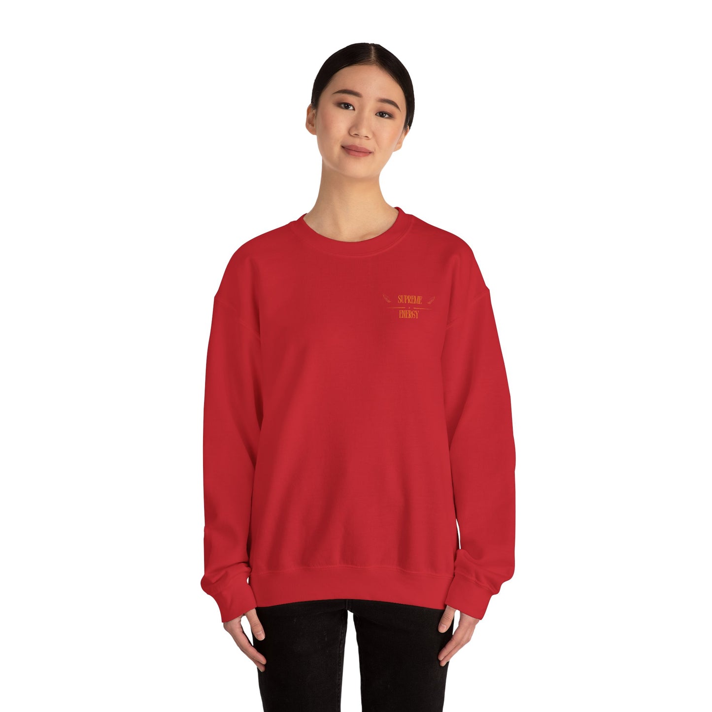 Seraphic Vibes Unisex Heavy Blend™ Crewneck Sweatshirt - Comfortable Casual Wear for Every Occasion