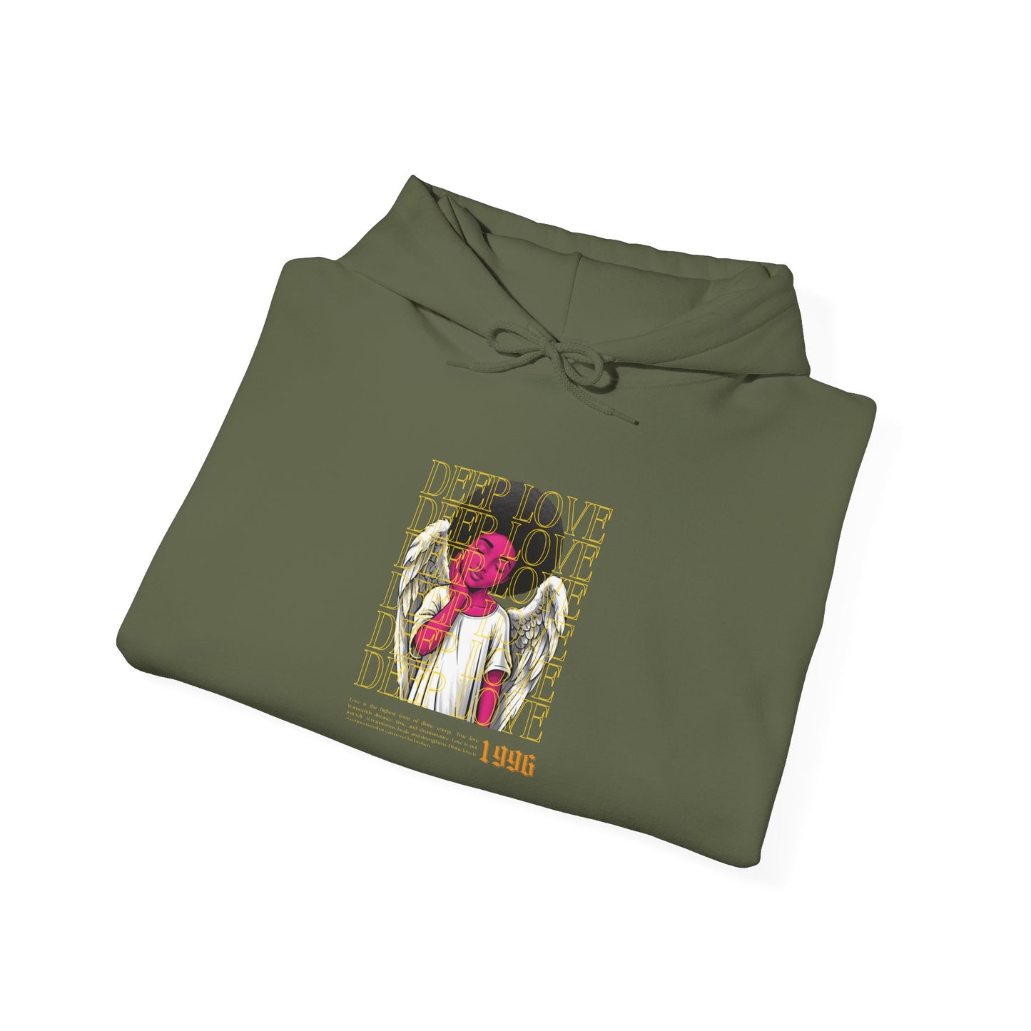 Unisex Heavy Blend™ Hoodie - Deep Love Graphic Sweatshirt