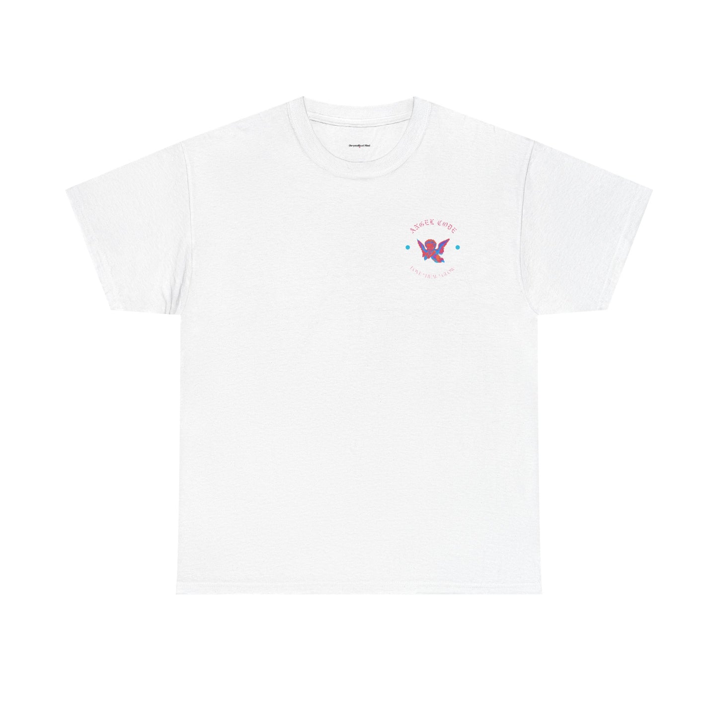 Angel Code Unisex Heavy Cotton Tee - Inspirational Graphic T-Shirt