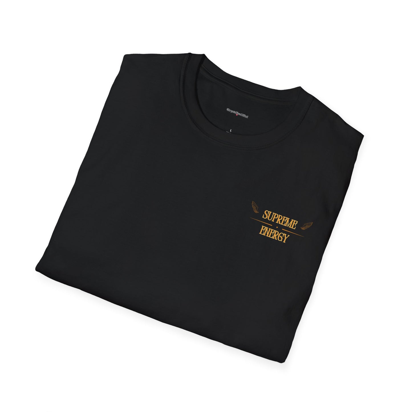 Seraphic Vibes Unisex Heavy Cotton Tee - Inspirational Graphic T-Shirt