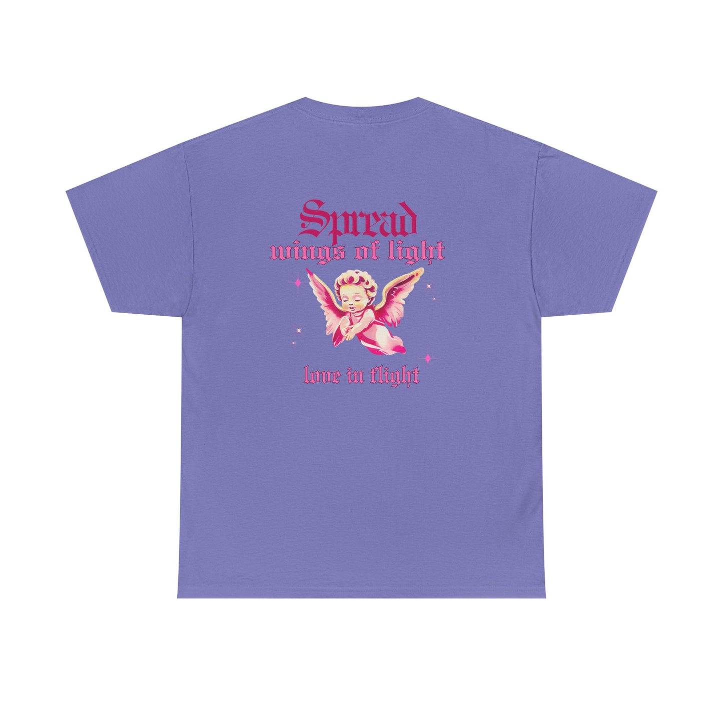 Angel Code Unisex Heavy Cotton Tee - Inspirational Graphic T-Shirt