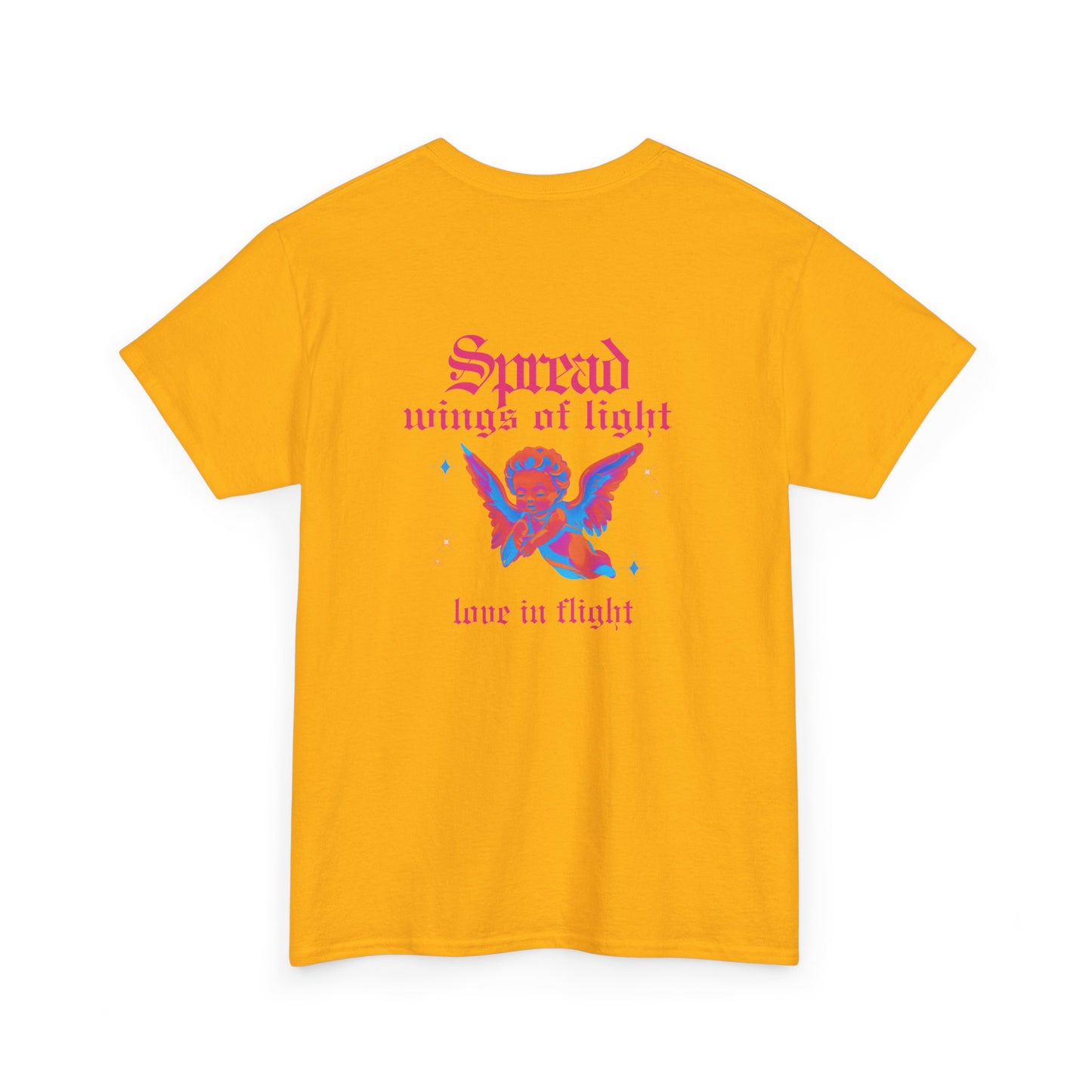 Angel Code Unisex Heavy Cotton Tee - Inspirational Graphic T-Shirt