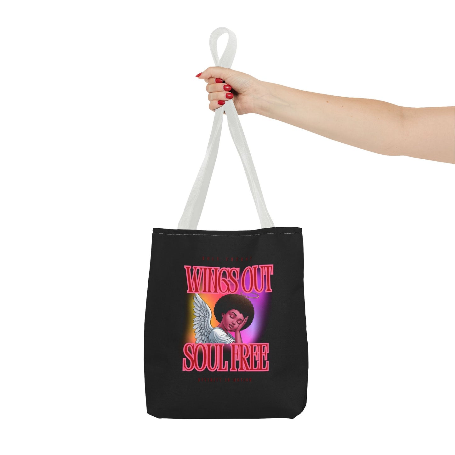 Wings Out Doubt Gone Tote Bag - Stylish & Inspirational Everyday Carry