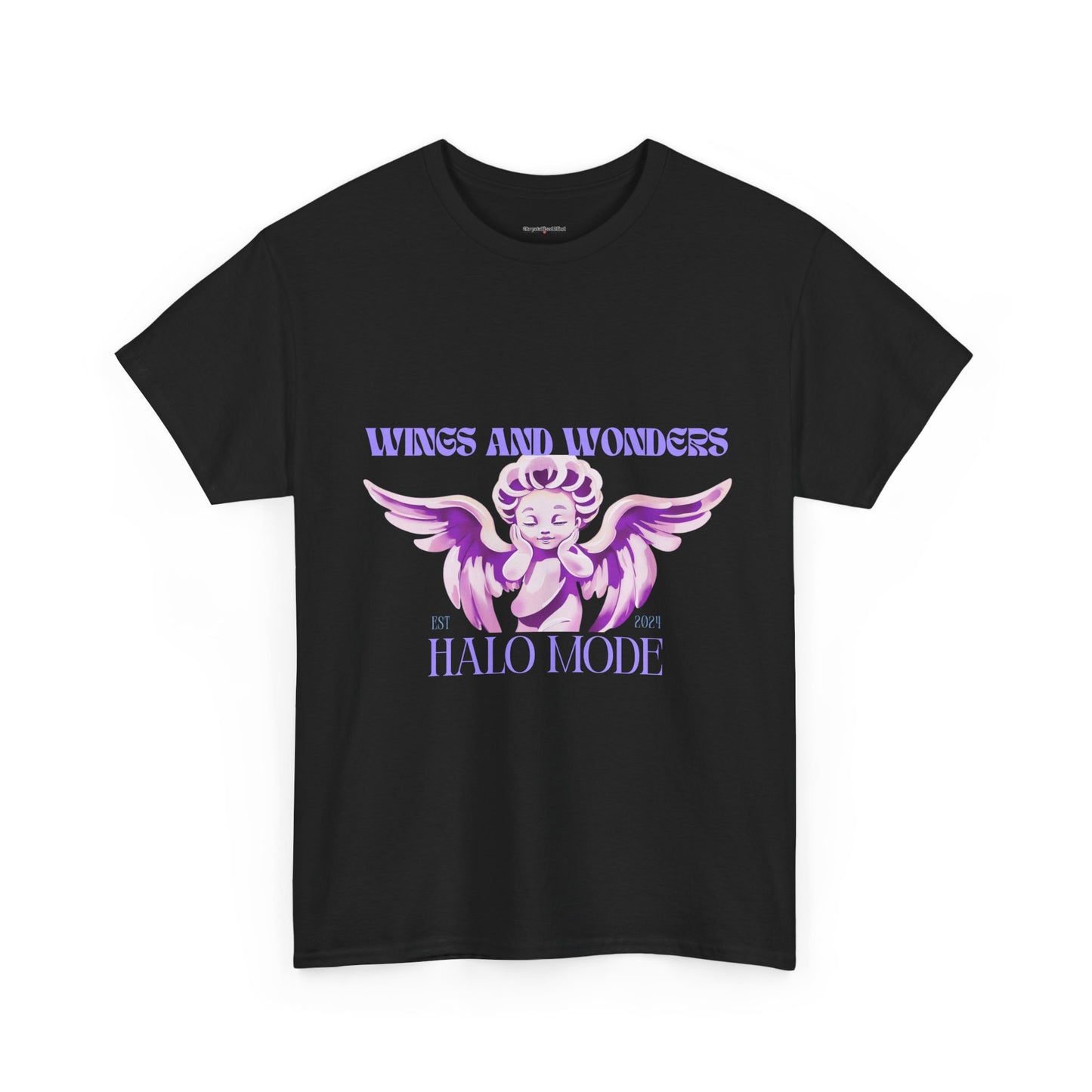 Wings and Wonders Unisex Heavy Cotton Tee - Inspirational Graphic T-Shirt