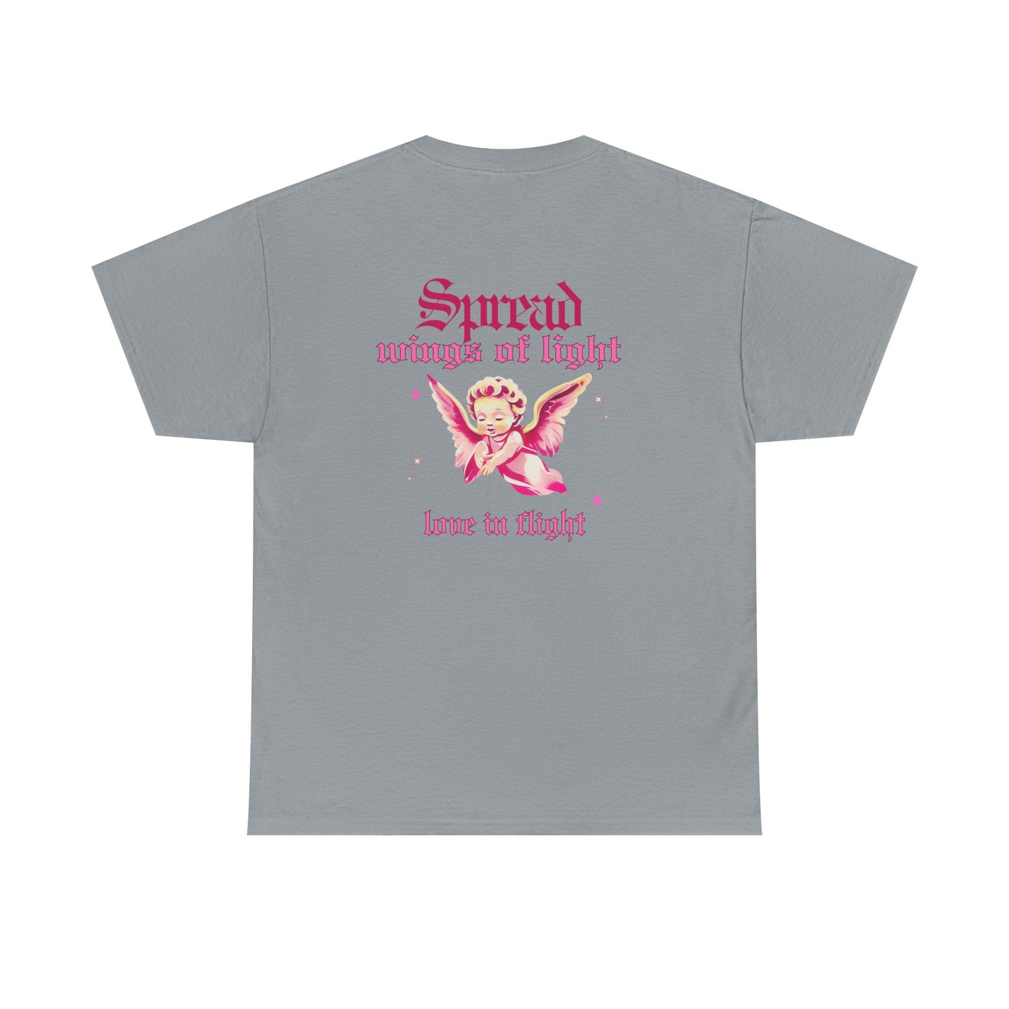 Angel Code Unisex Heavy Cotton Tee - Inspirational Graphic T-Shirt