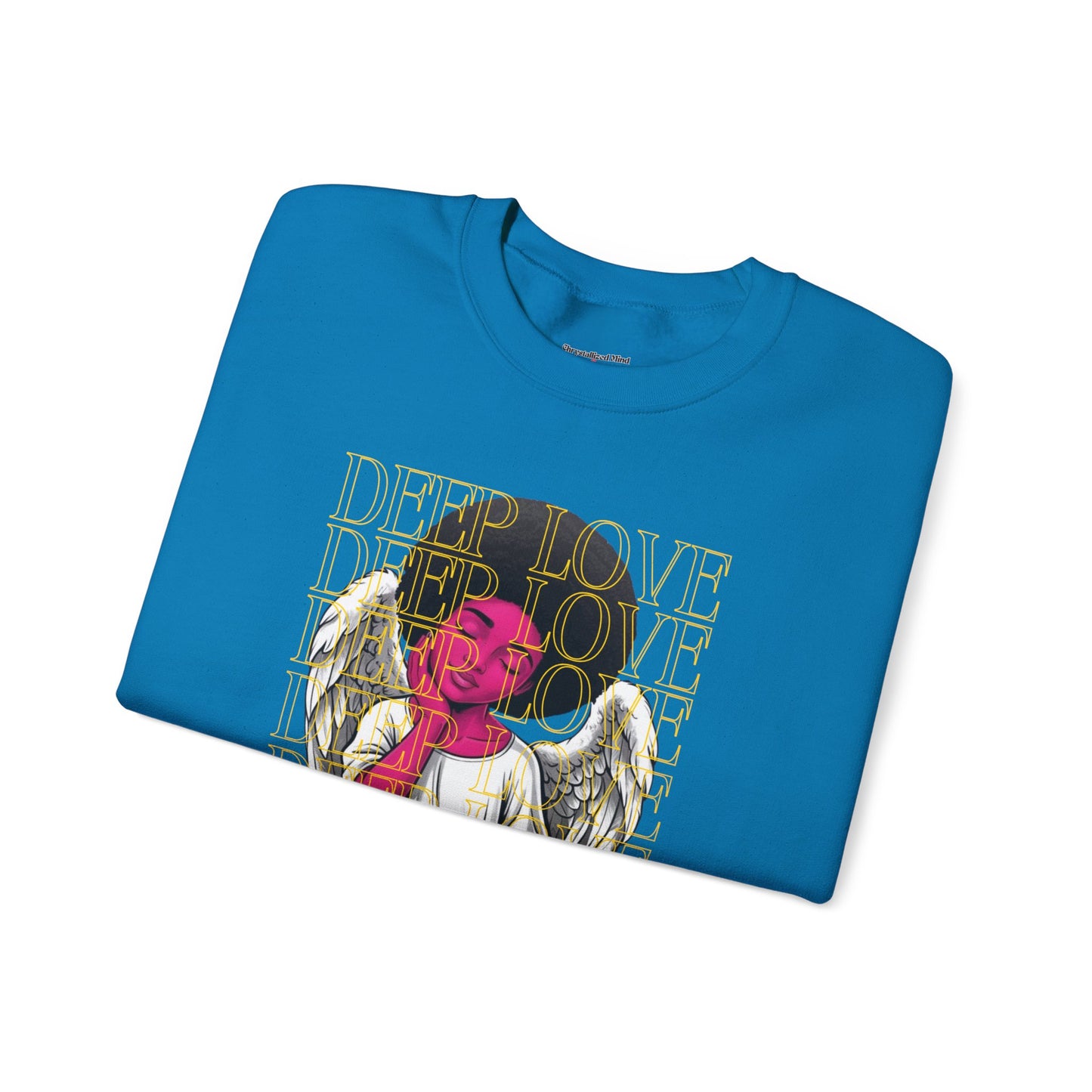 Deep Love Unisex Heavy Blend™ Crewneck Sweatshirt - Comfortable Casual Wear for Every Occasion