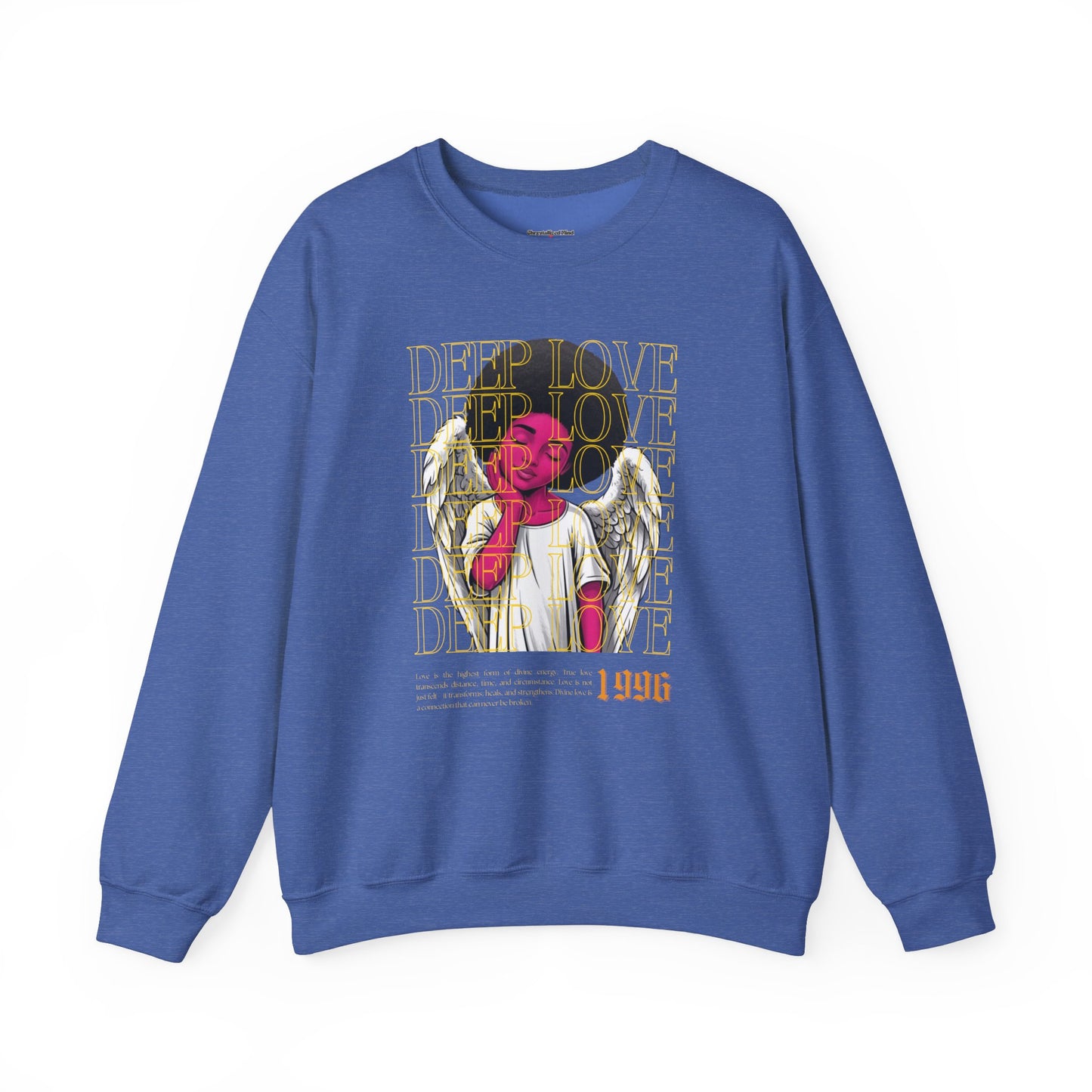 Deep Love Unisex Heavy Blend™ Crewneck Sweatshirt - Comfortable Casual Wear for Every Occasion