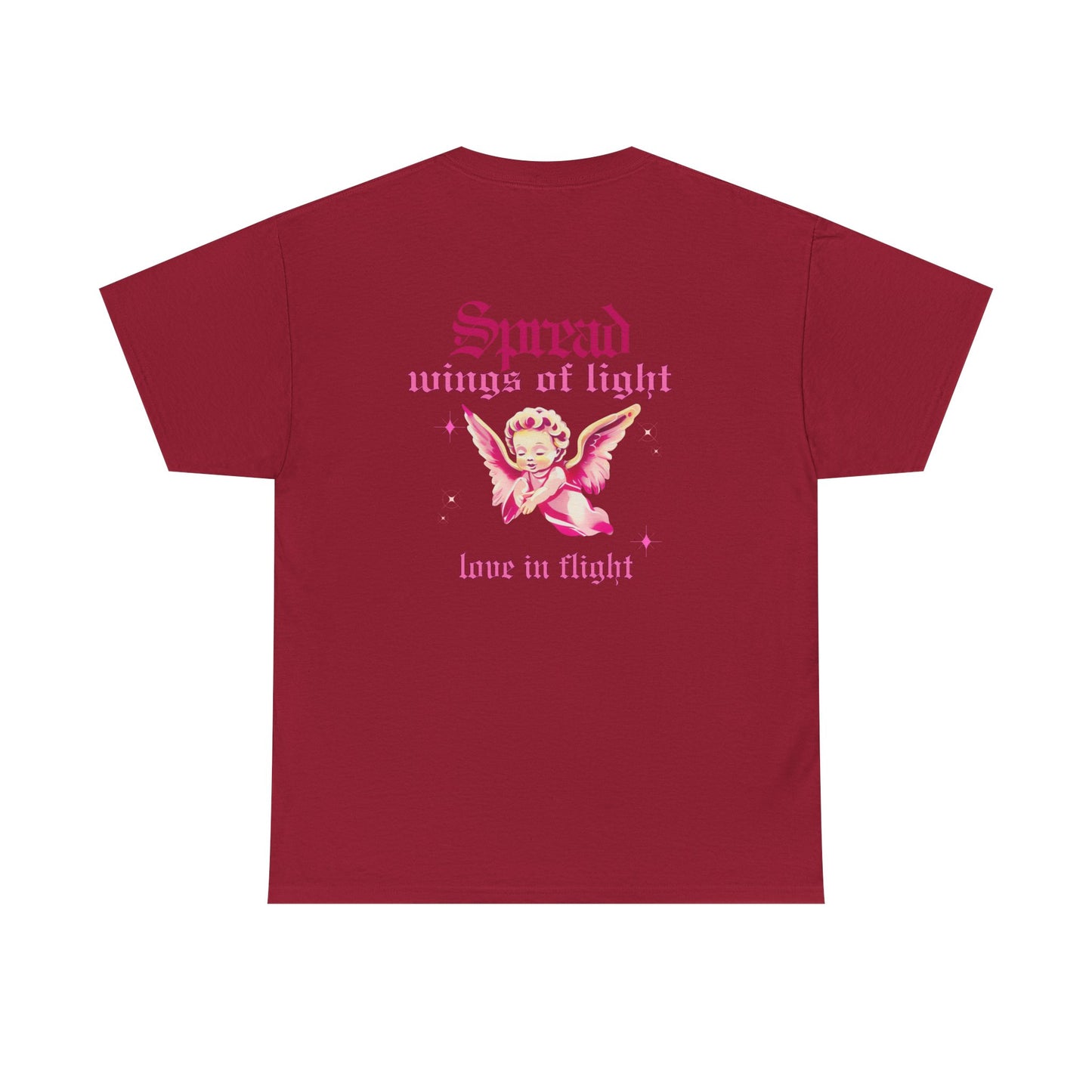Angel Code Unisex Heavy Cotton Tee - Inspirational Graphic T-Shirt