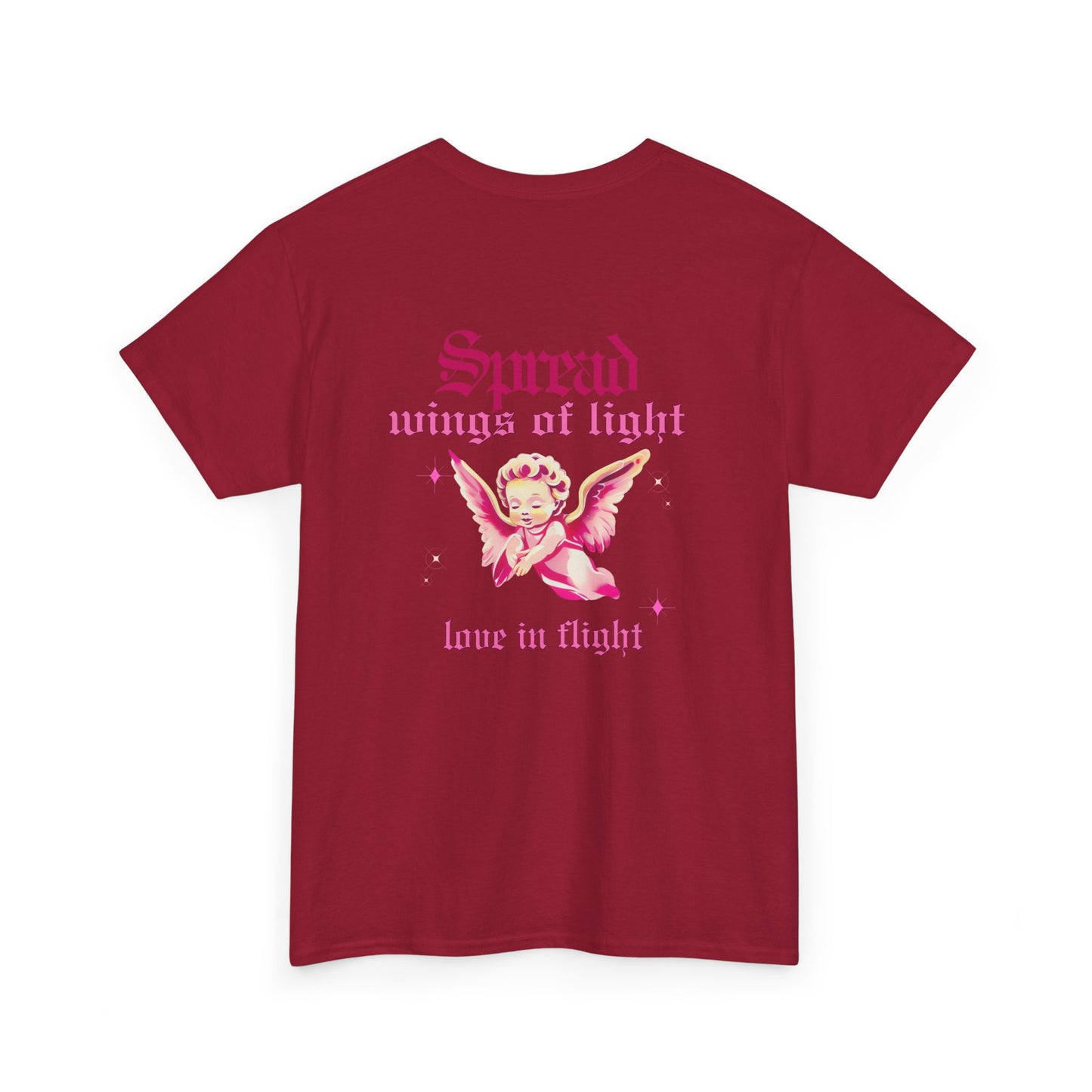 Angel Code Unisex Heavy Cotton Tee - Inspirational Graphic T-Shirt