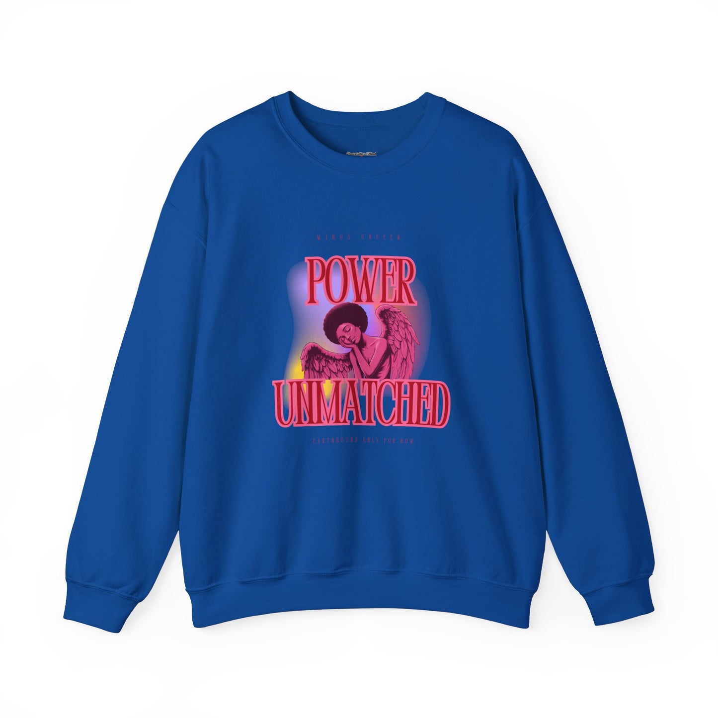 Power Unmatched - Unisex Heavy Blend™ Crewneck Sweatshirt - Comfortable Casual Wear for Every Occasion