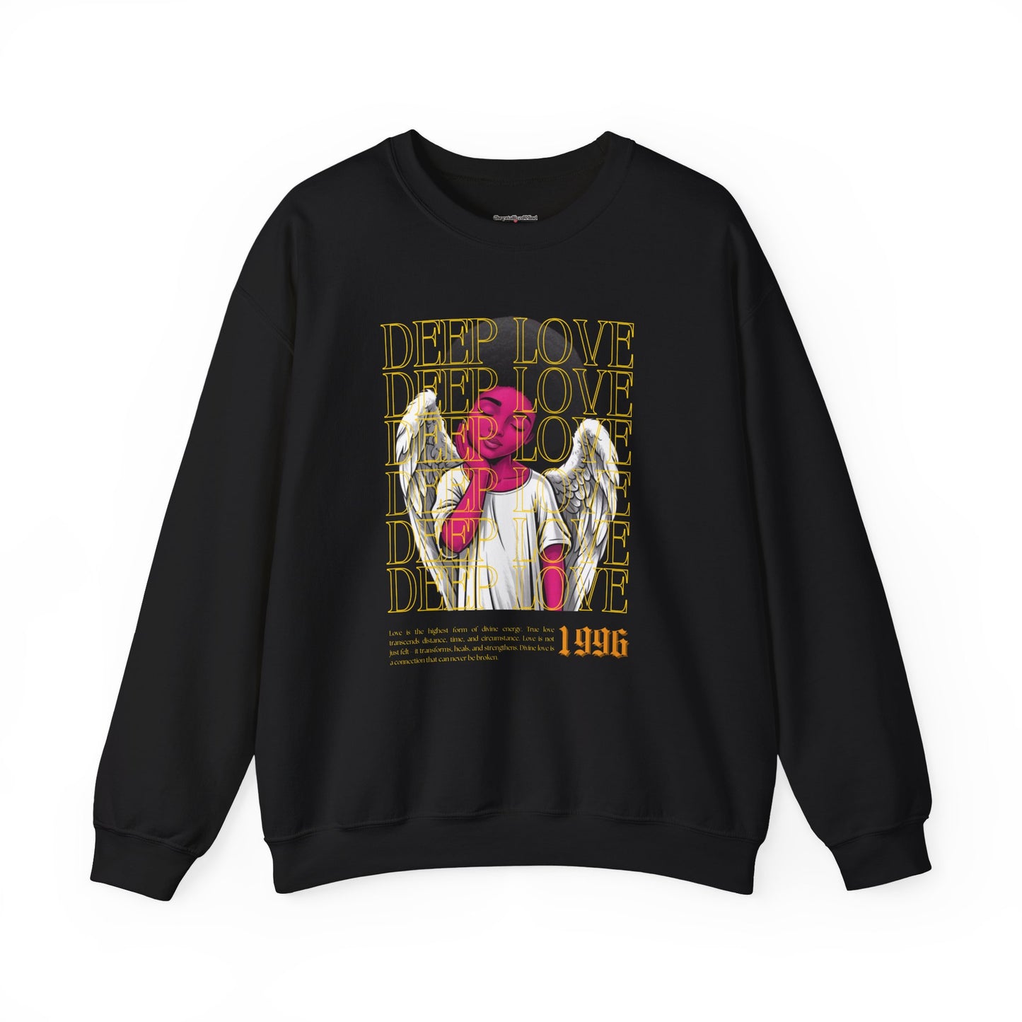 Deep Love Unisex Heavy Blend™ Crewneck Sweatshirt - Comfortable Casual Wear for Every Occasion