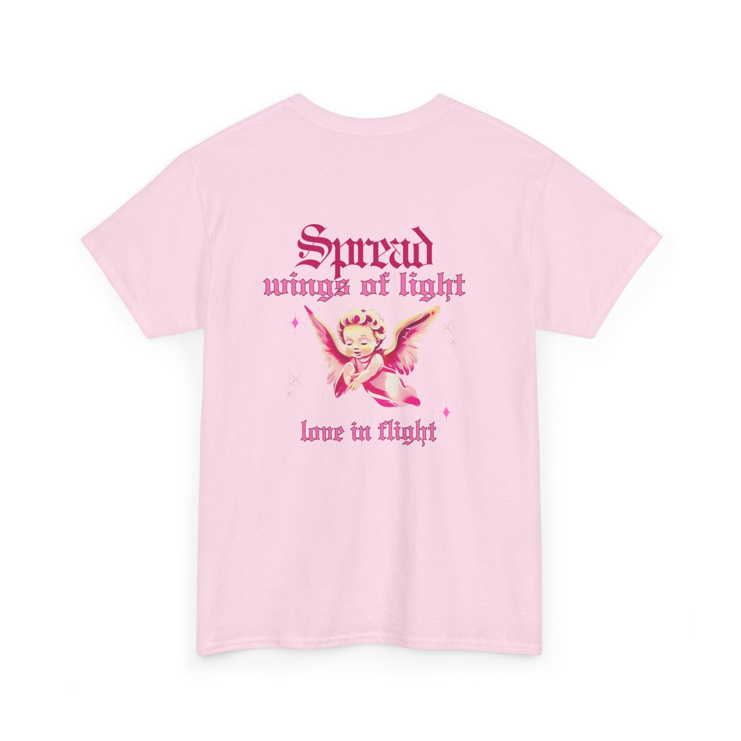 Angel Code Unisex Heavy Cotton Tee - Inspirational Graphic T-Shirt