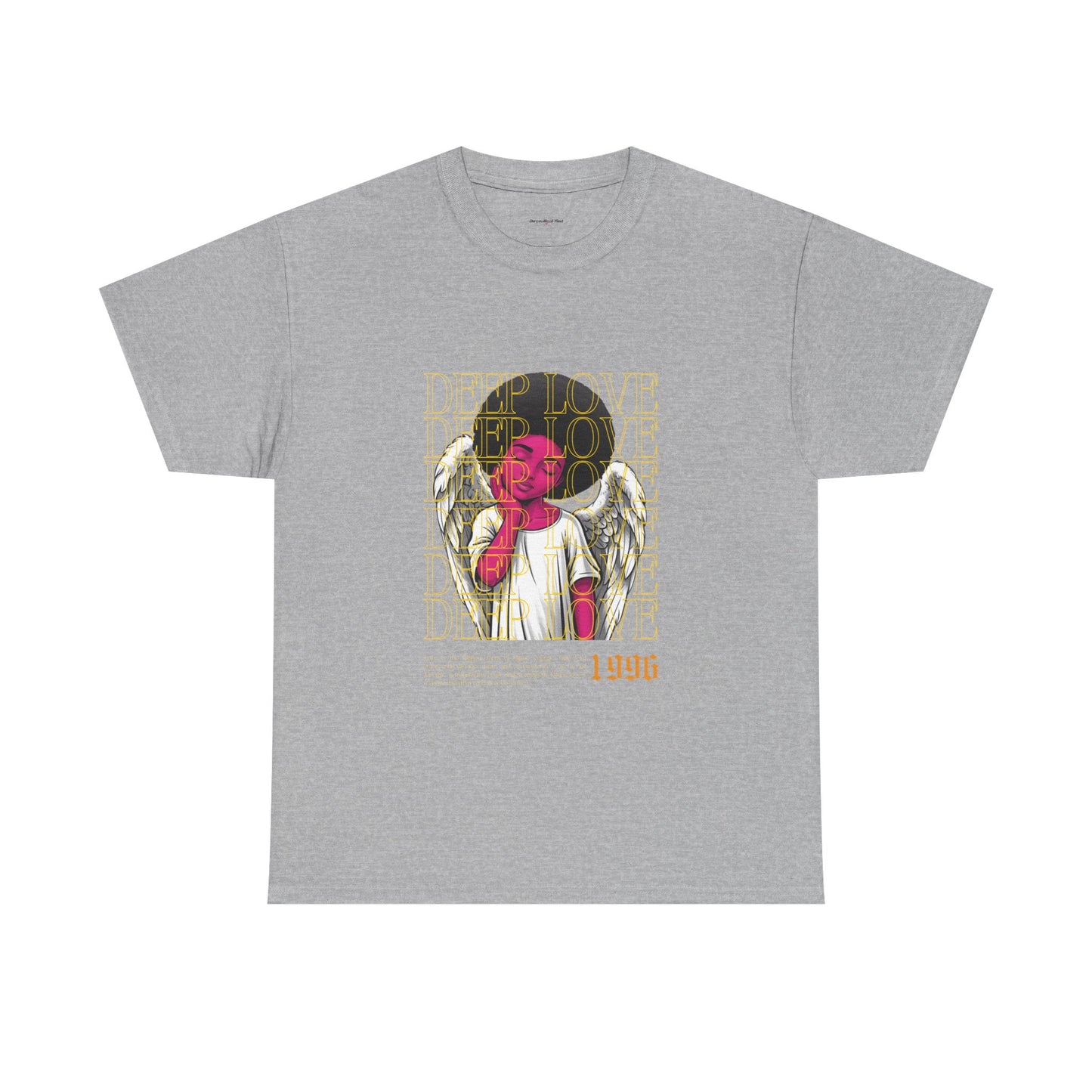 Deep Love Unisex Heavy Cotton Tee - Inspirational Graphic T-Shirt