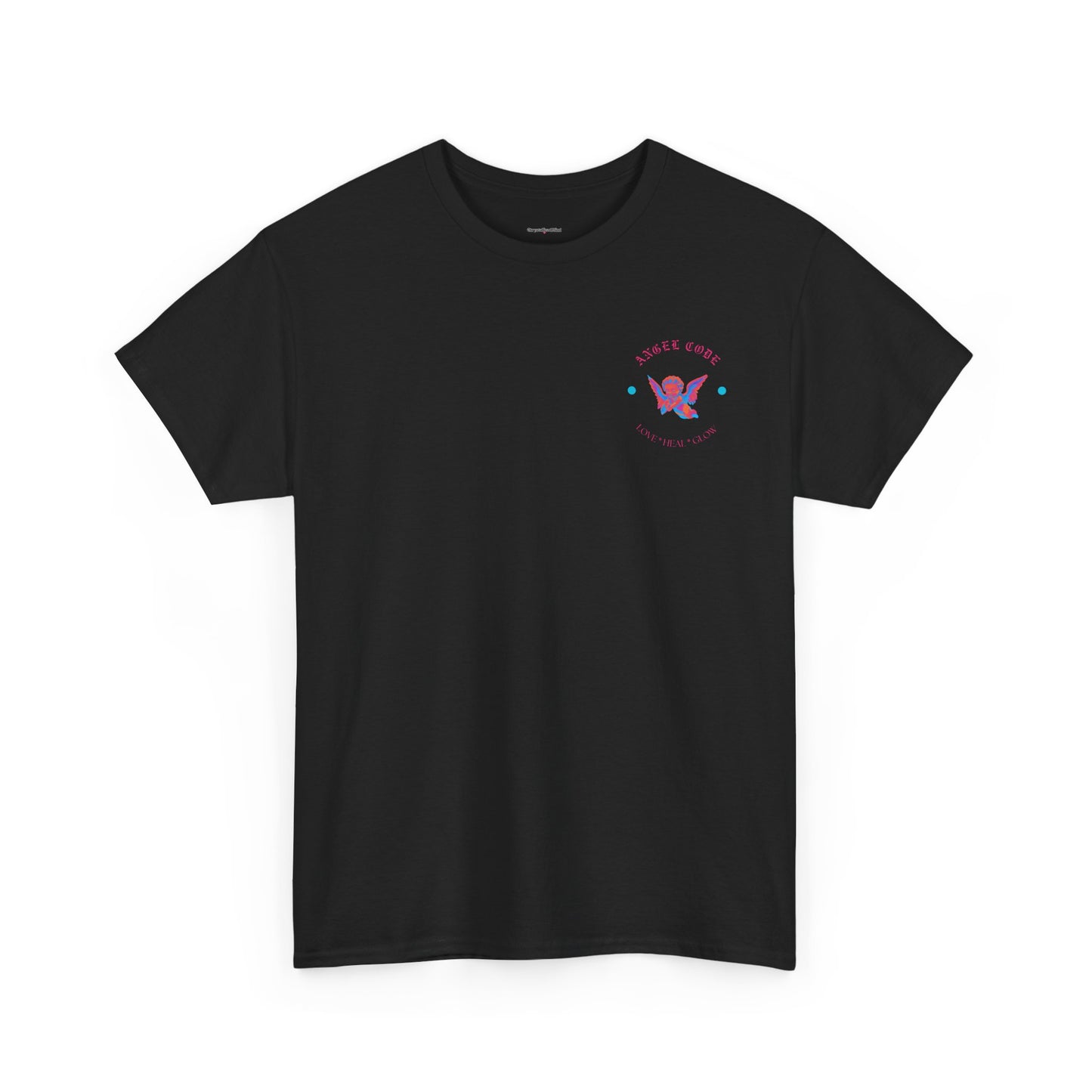 Angel Code Unisex Heavy Cotton Tee - Inspirational Graphic T-Shirt