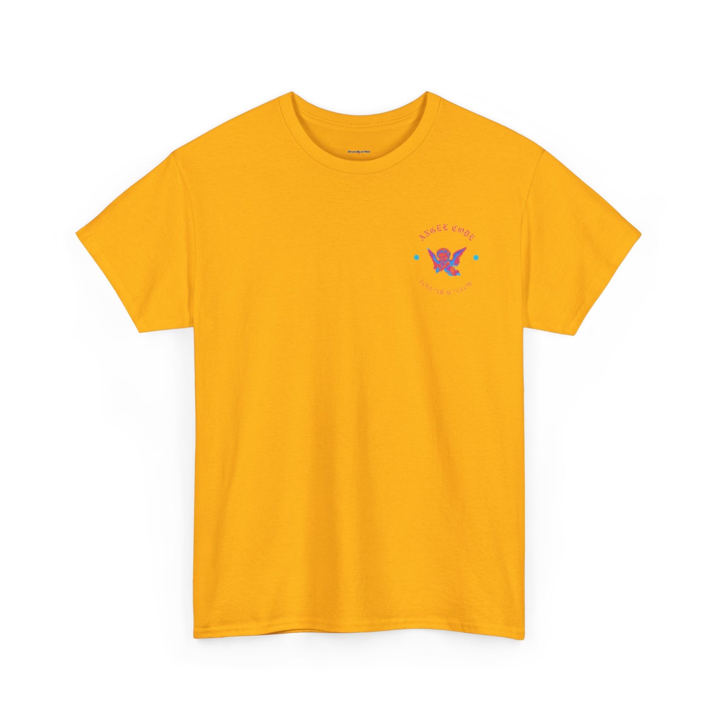 Angel Code Unisex Heavy Cotton Tee - Inspirational Graphic T-Shirt
