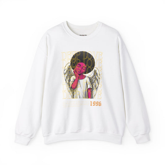 Deep Love Unisex Heavy Blend™ Crewneck Sweatshirt - Comfortable Casual Wear for Every Occasion