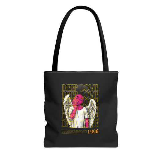Deep Love Winged Angel Tote Bag - Stylish & Inspirational Everyday Carry