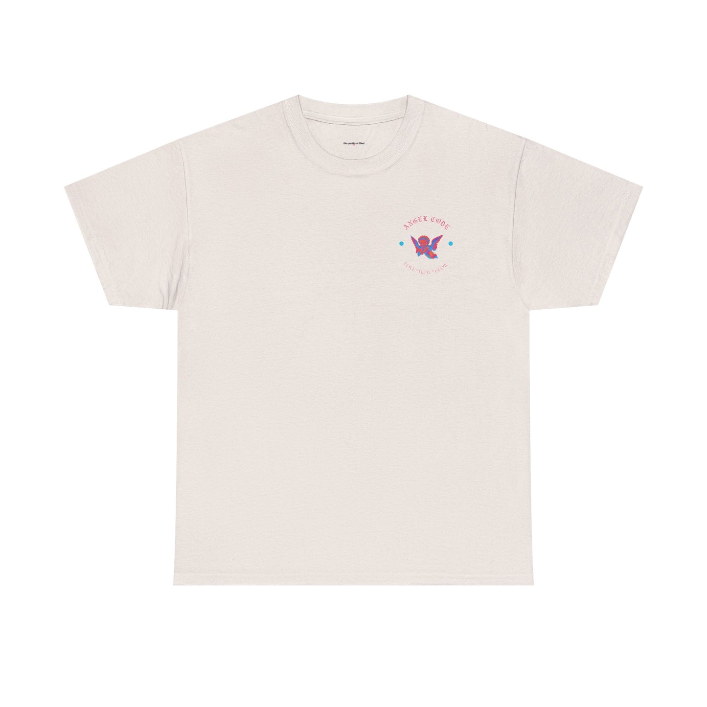 Angel Code Unisex Heavy Cotton Tee - Inspirational Graphic T-Shirt
