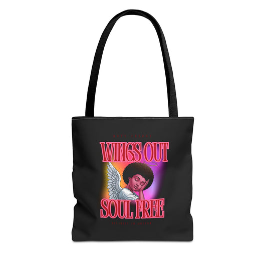 Wings Out Doubt Gone Tote Bag - Stylish & Inspirational Everyday Carry