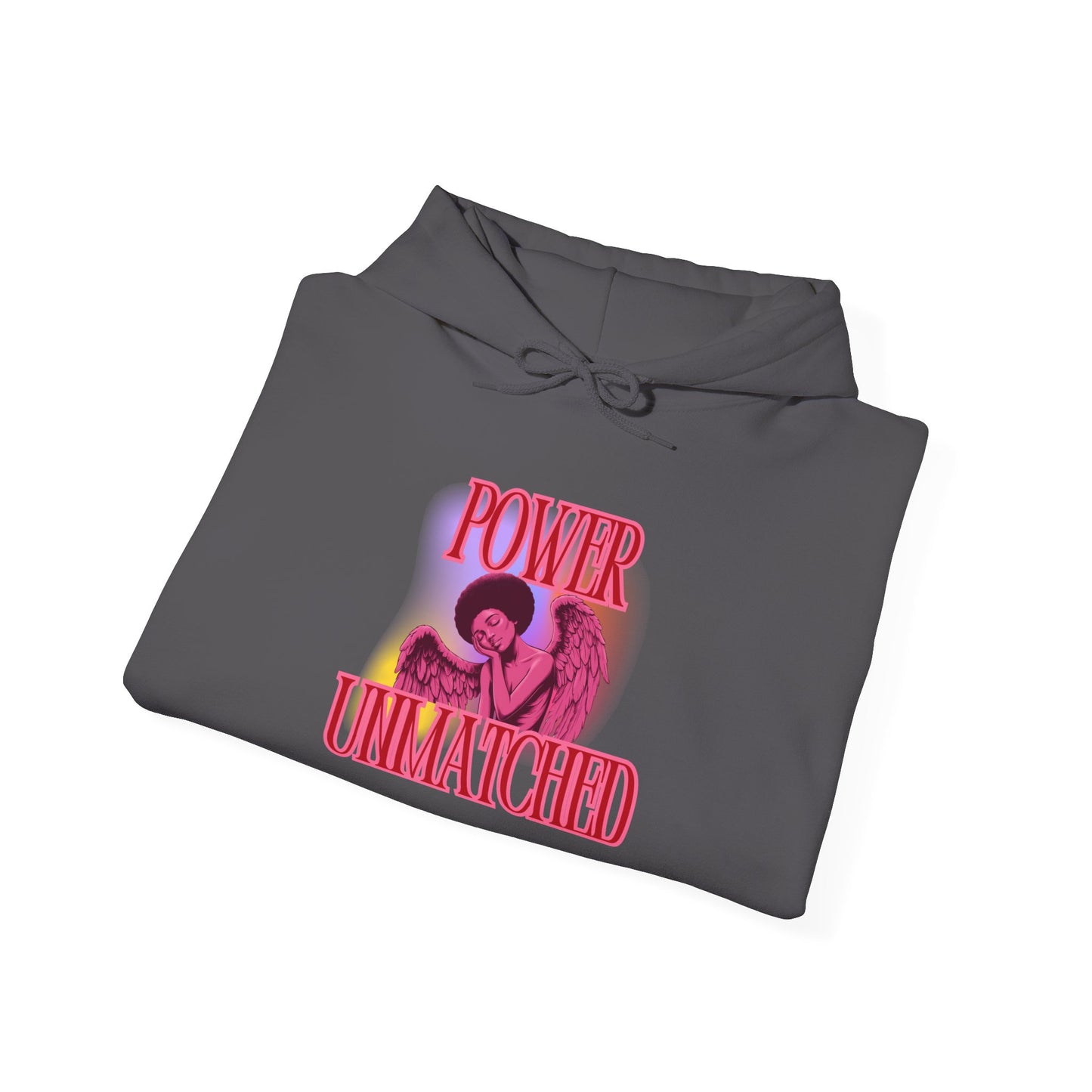 Unisex Heavy Blend™ Hoodie - Power Unmatched Graphic Sweatshirt
