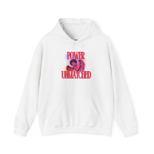 Unisex Heavy Blend™ Hoodie - Power Unmatched Graphic Sweatshirt